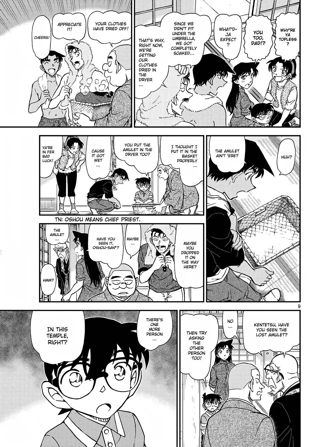 Detective Conan Chapter 1116 page 10 - Chapter 1116: A Rain Shelter In The Mountains
