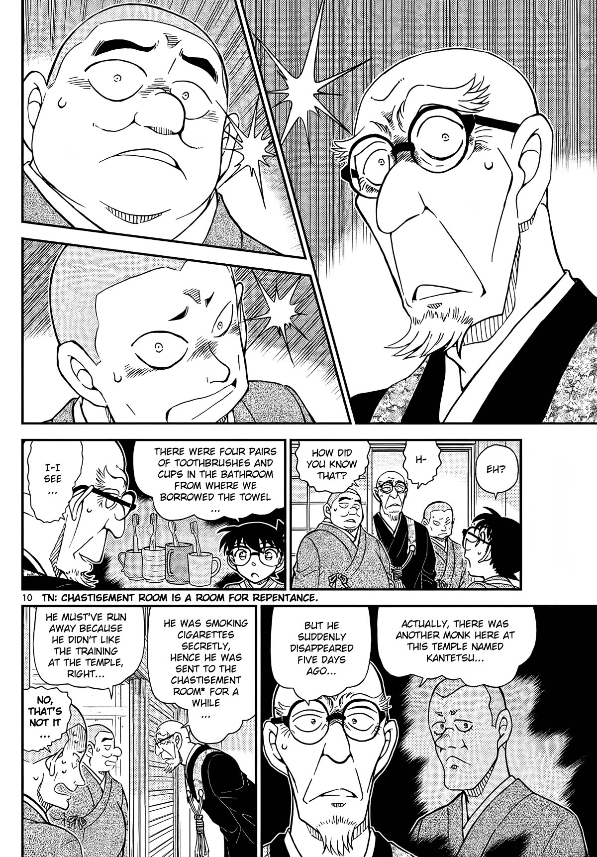 Detective Conan Chapter 1116 page 11 - Chapter 1116: A Rain Shelter In The Mountains