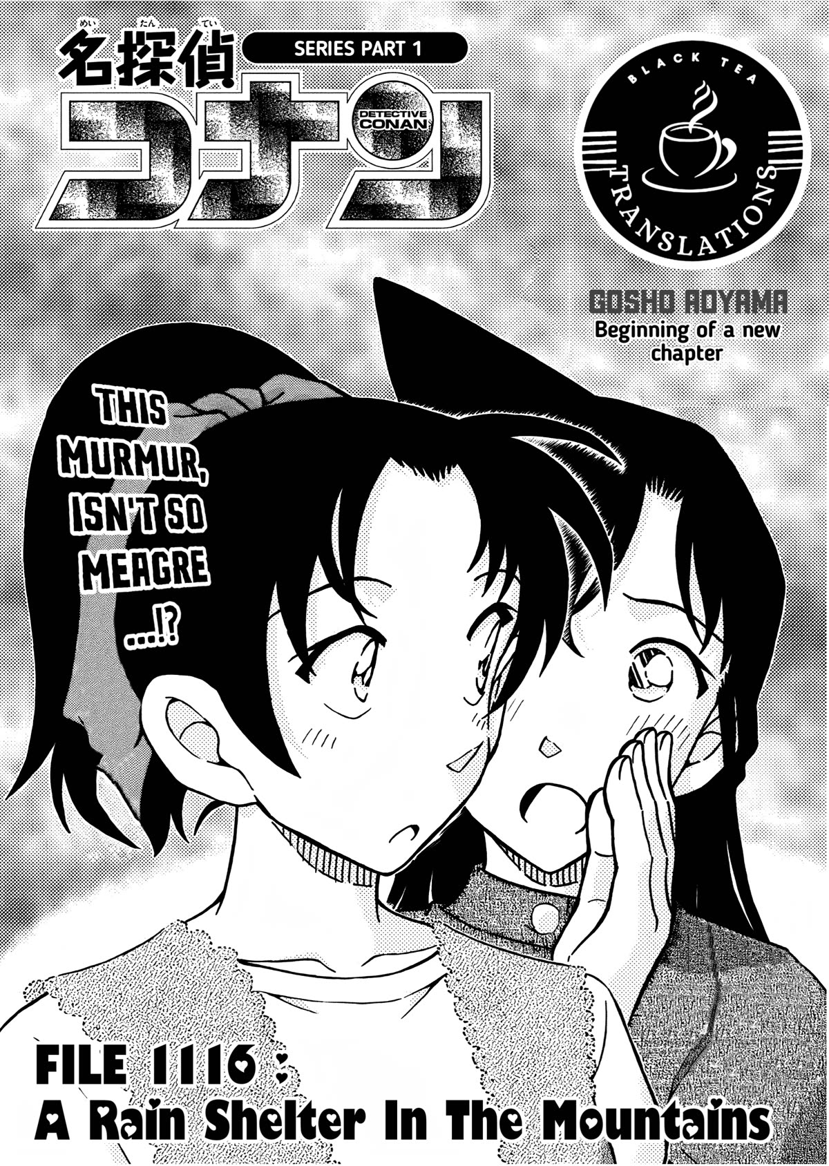 Detective Conan Chapter 1116 page 2 - Chapter 1116: A Rain Shelter In The Mountains