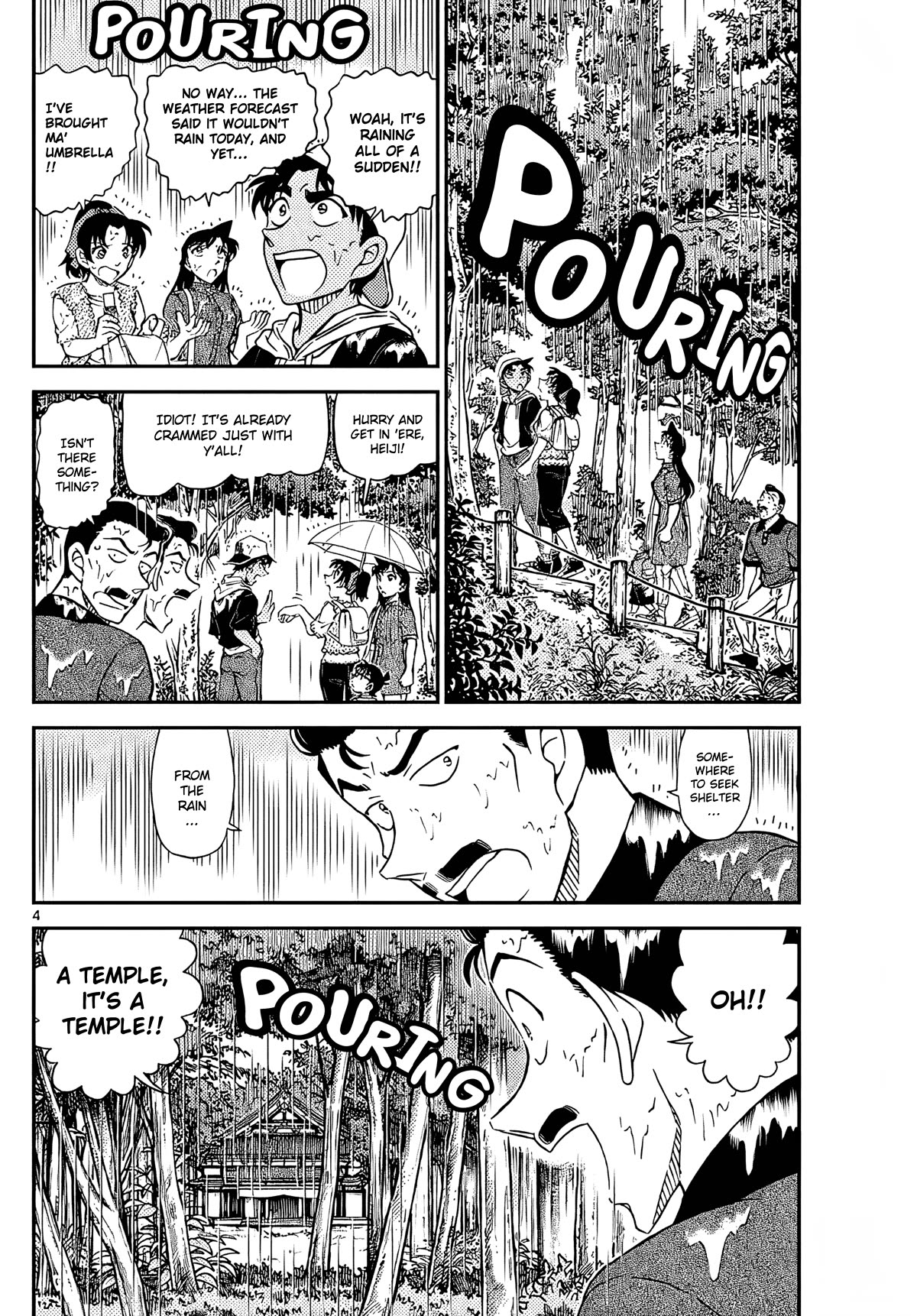 Detective Conan Chapter 1116 page 5 - Chapter 1116: A Rain Shelter In The Mountains