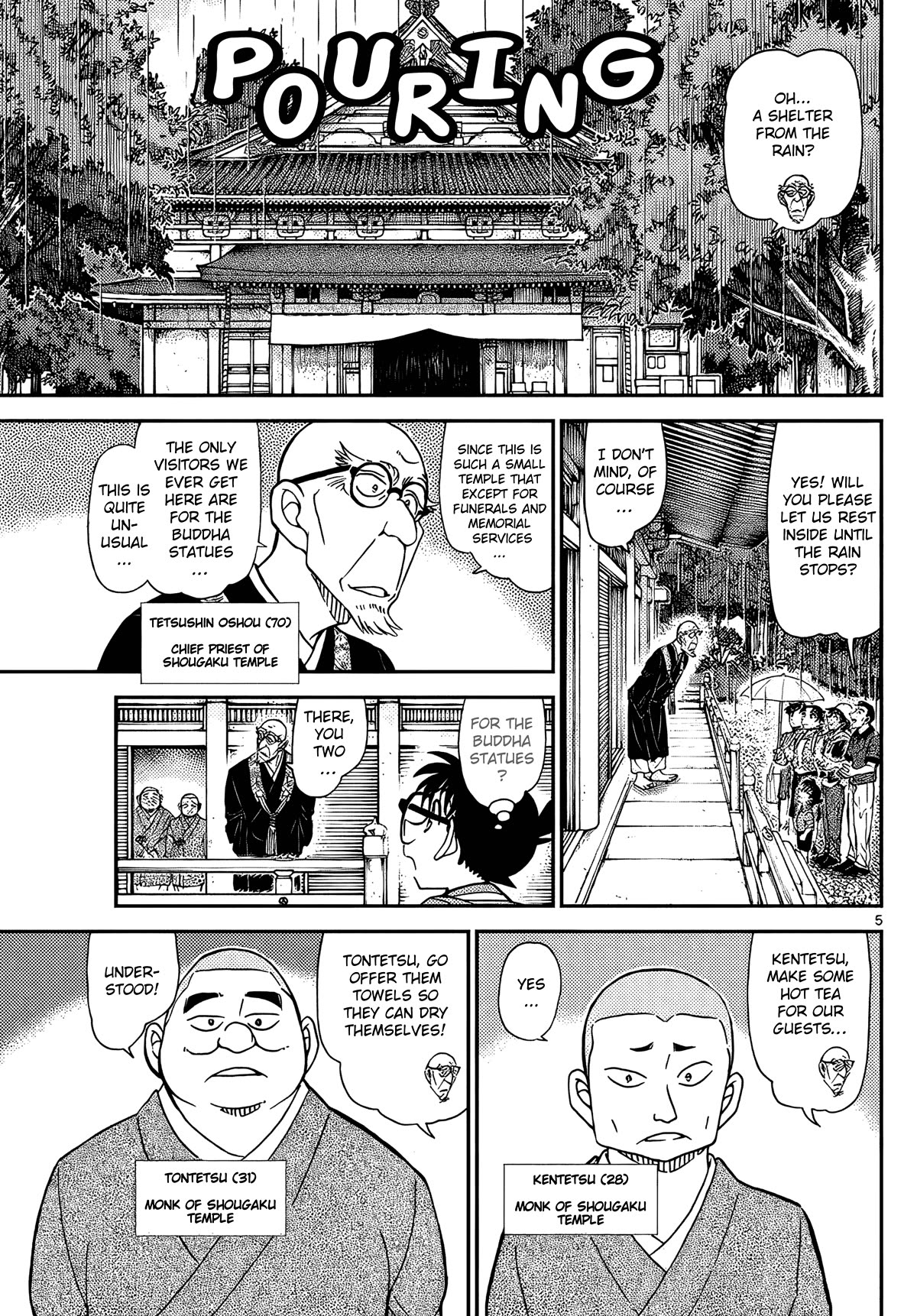 Detective Conan Chapter 1116 page 6 - Chapter 1116: A Rain Shelter In The Mountains