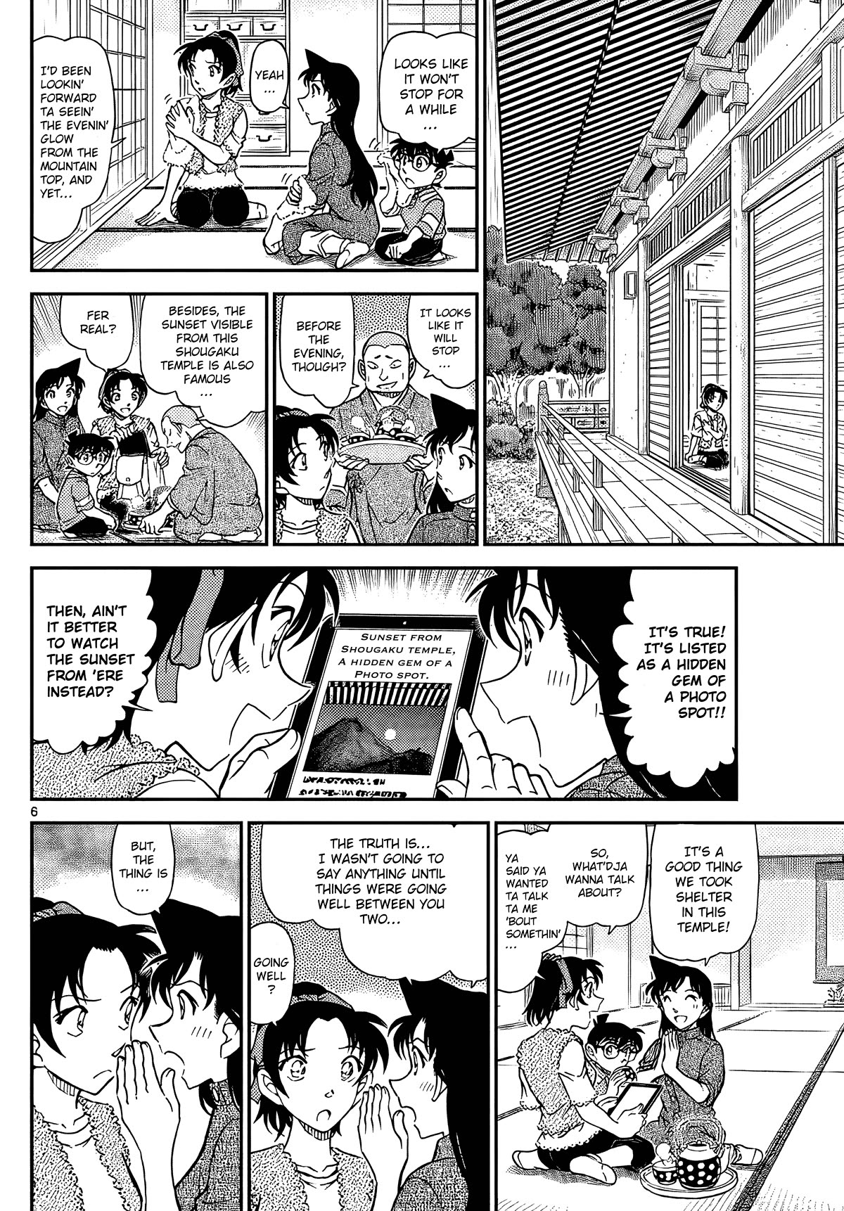 Detective Conan Chapter 1116 page 7 - Chapter 1116: A Rain Shelter In The Mountains