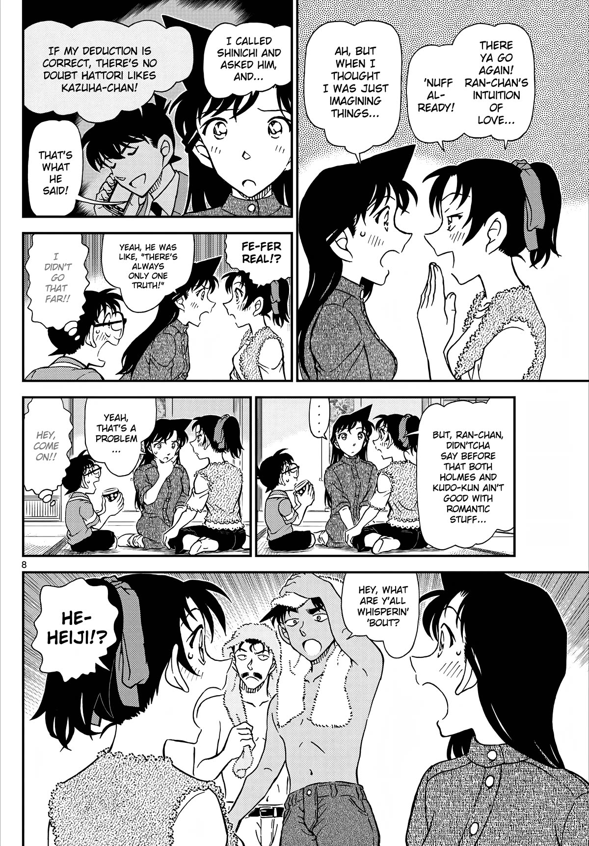 Detective Conan Chapter 1116 page 9 - Chapter 1116: A Rain Shelter In The Mountains