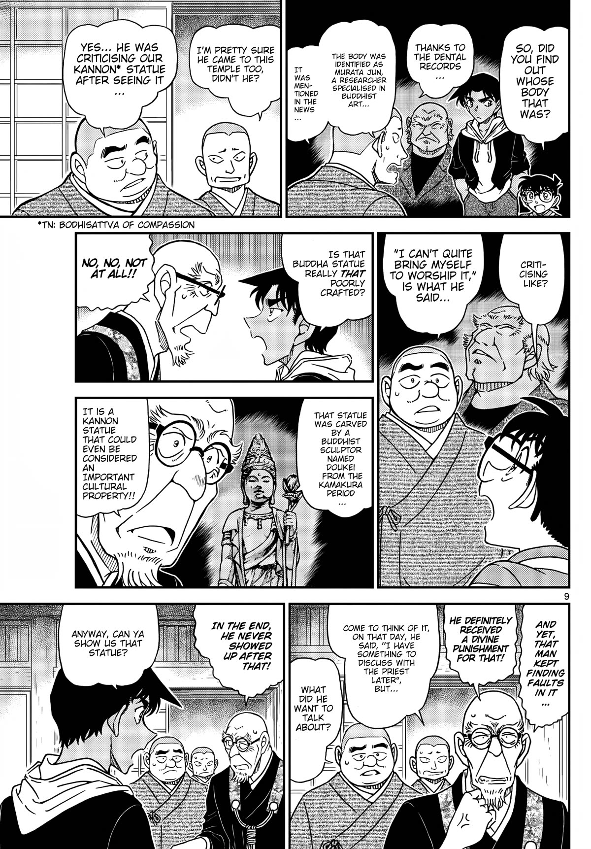 Detective Conan Chapter 1117 page 10 - Chapter 1117: Mystery of The Chastisement Room