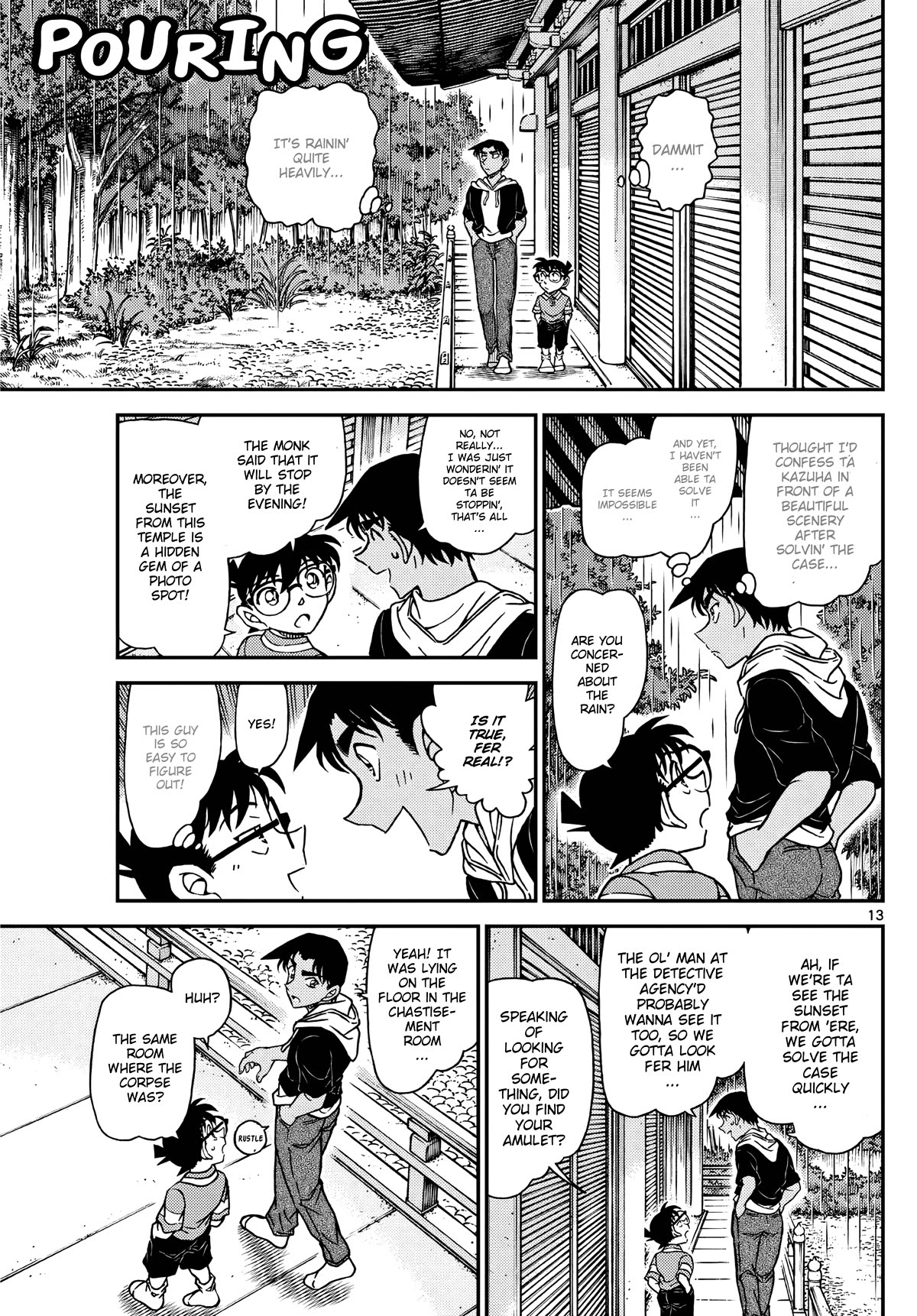 Detective Conan Chapter 1117 page 14 - Chapter 1117: Mystery of The Chastisement Room