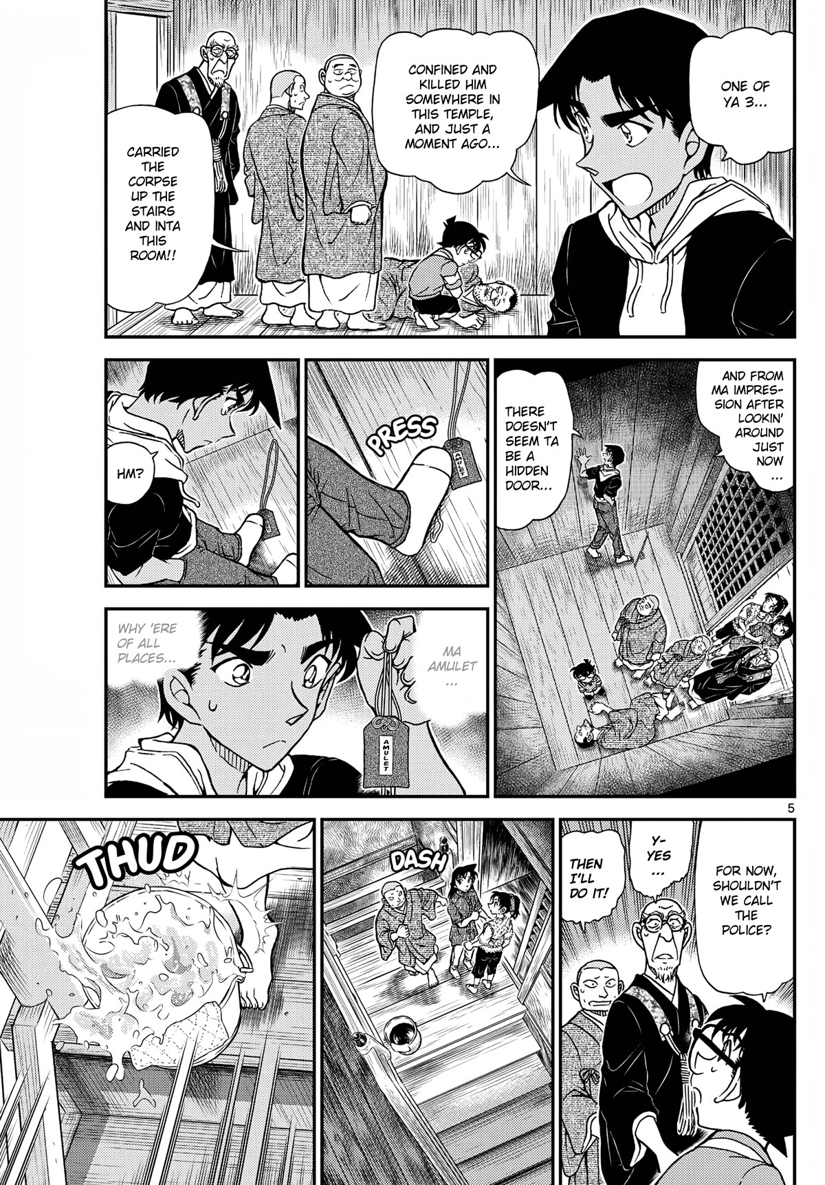 Detective Conan Chapter 1117 page 6 - Chapter 1117: Mystery of The Chastisement Room