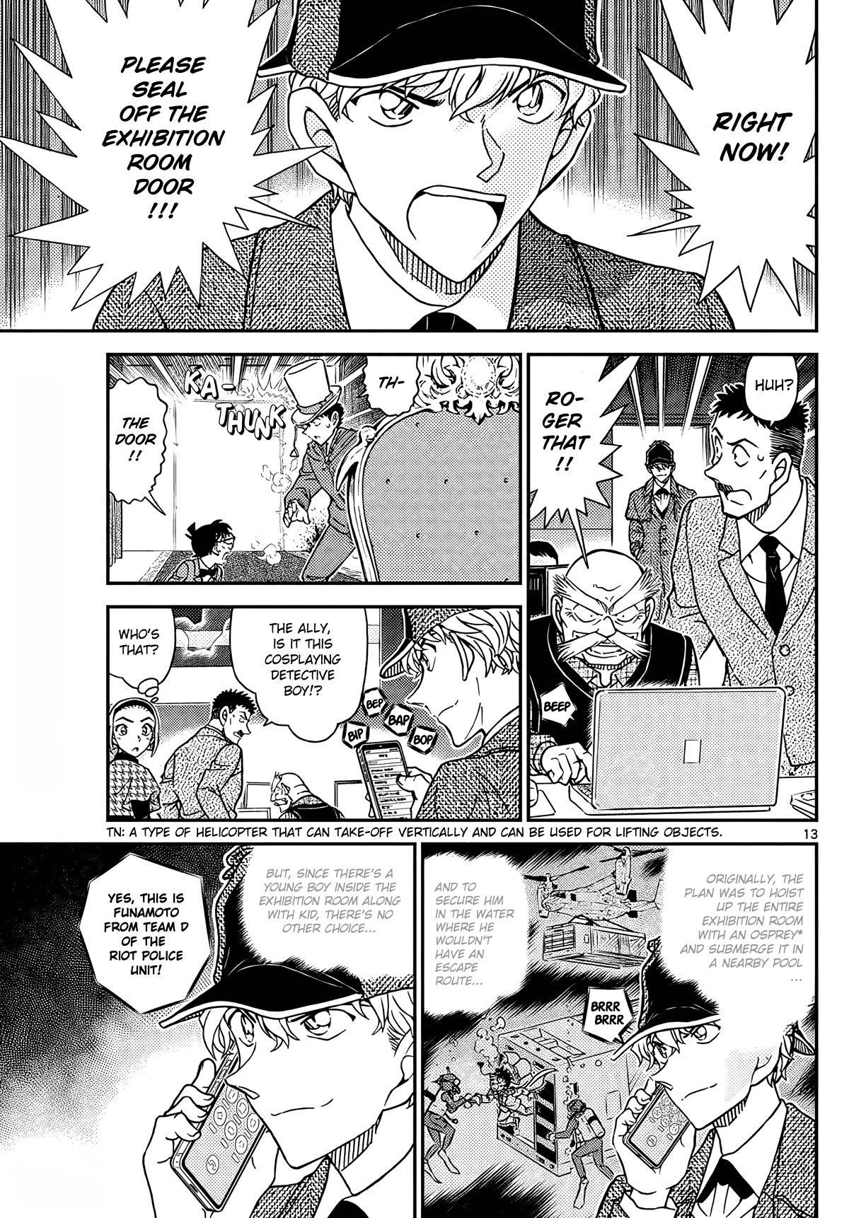 Detective Conan Chapter 1119 page 13 - Chapter 1119: The Sky