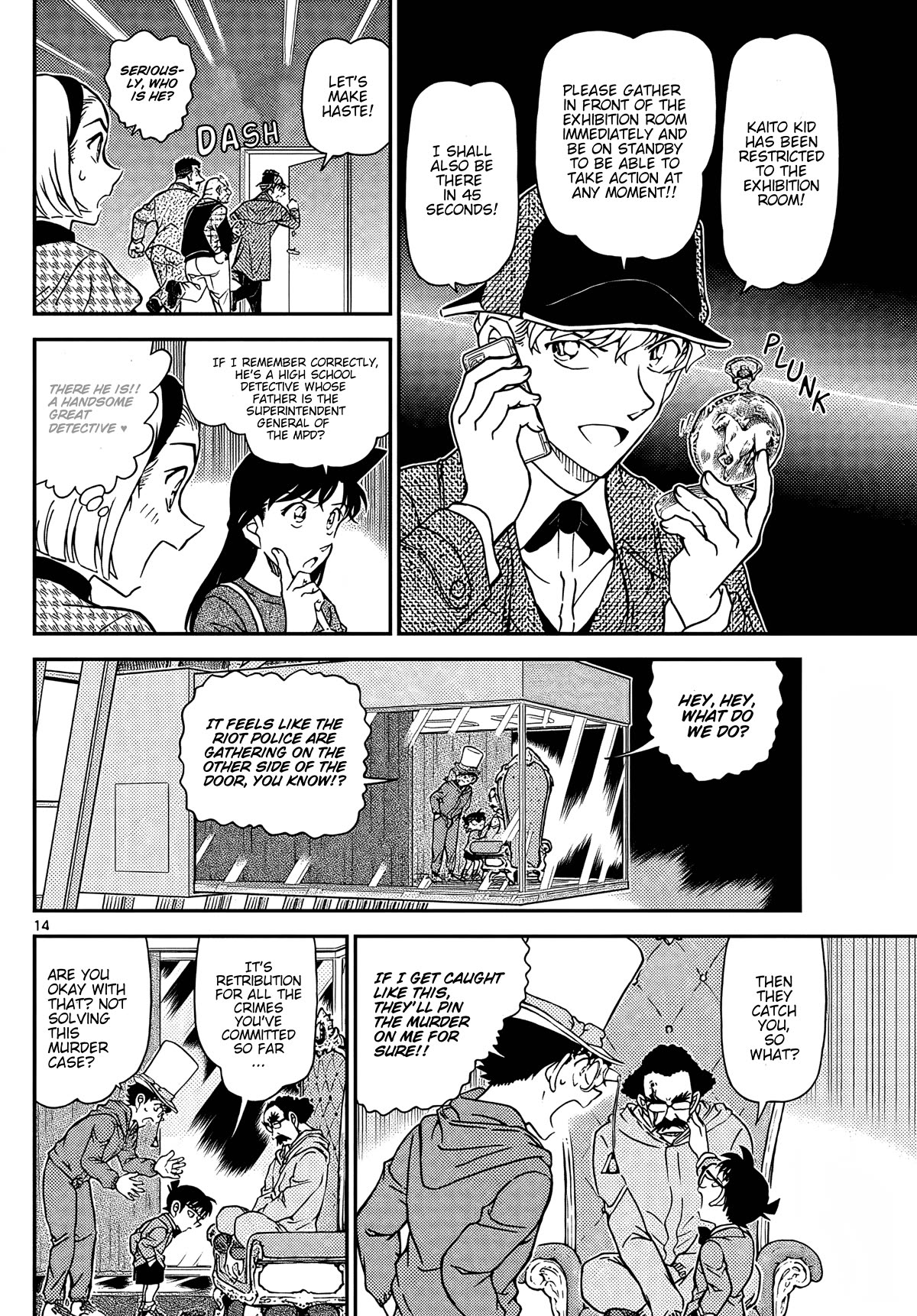 Detective Conan Chapter 1119 page 14 - Chapter 1119: The Sky