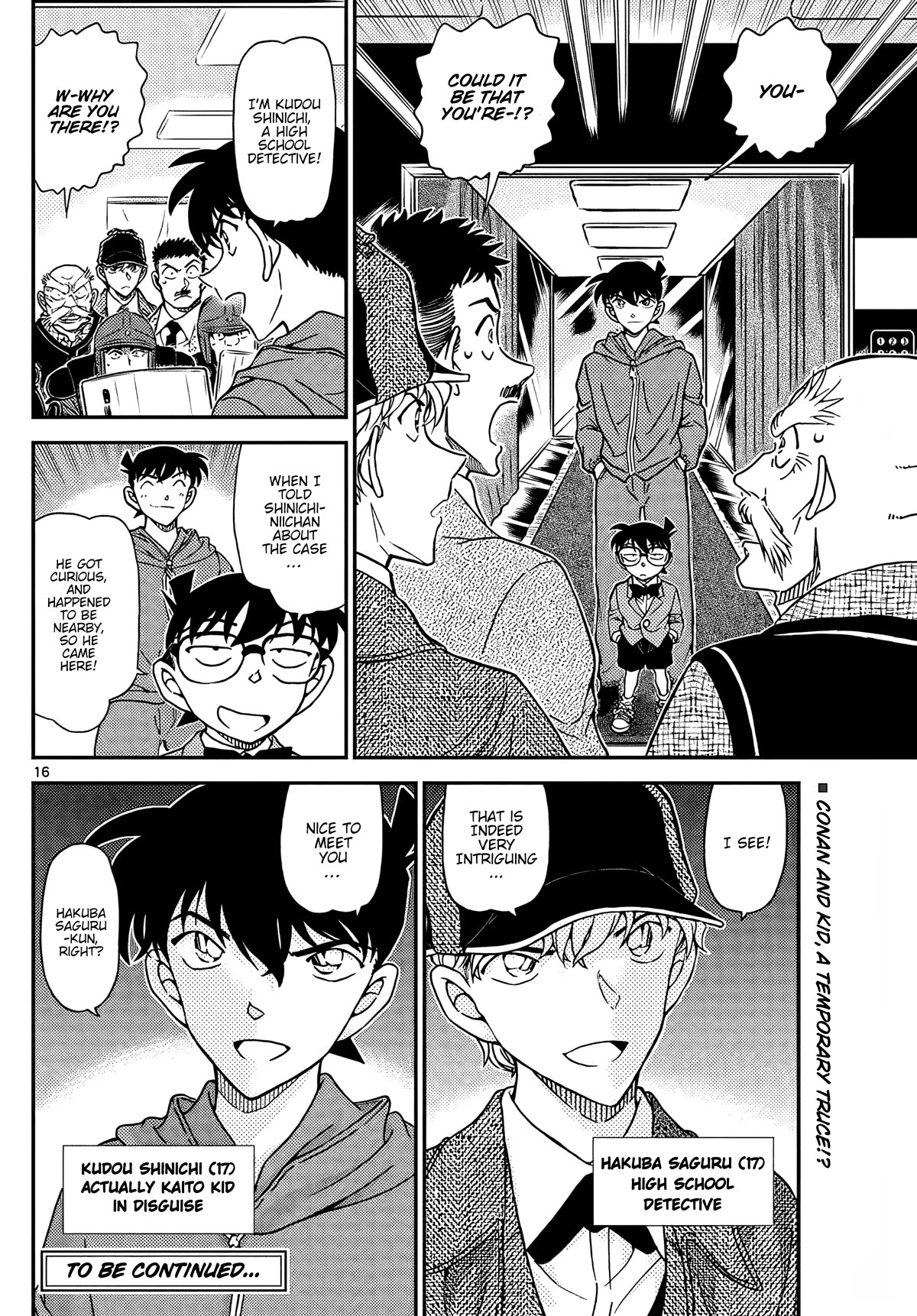Detective Conan Chapter 1119 page 16 - Chapter 1119: The Sky