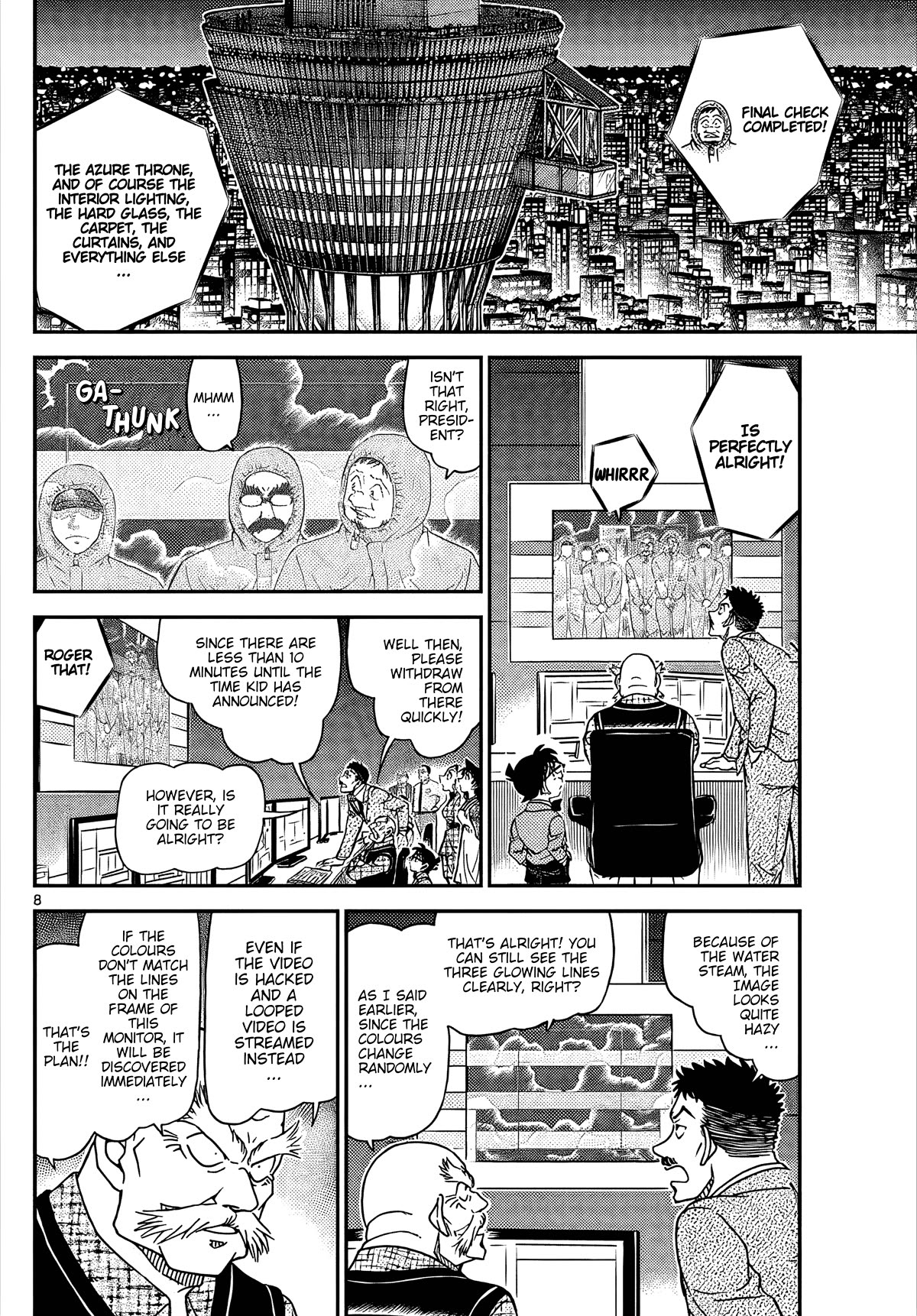 Detective Conan Chapter 1119 page 8 - Chapter 1119: The Sky