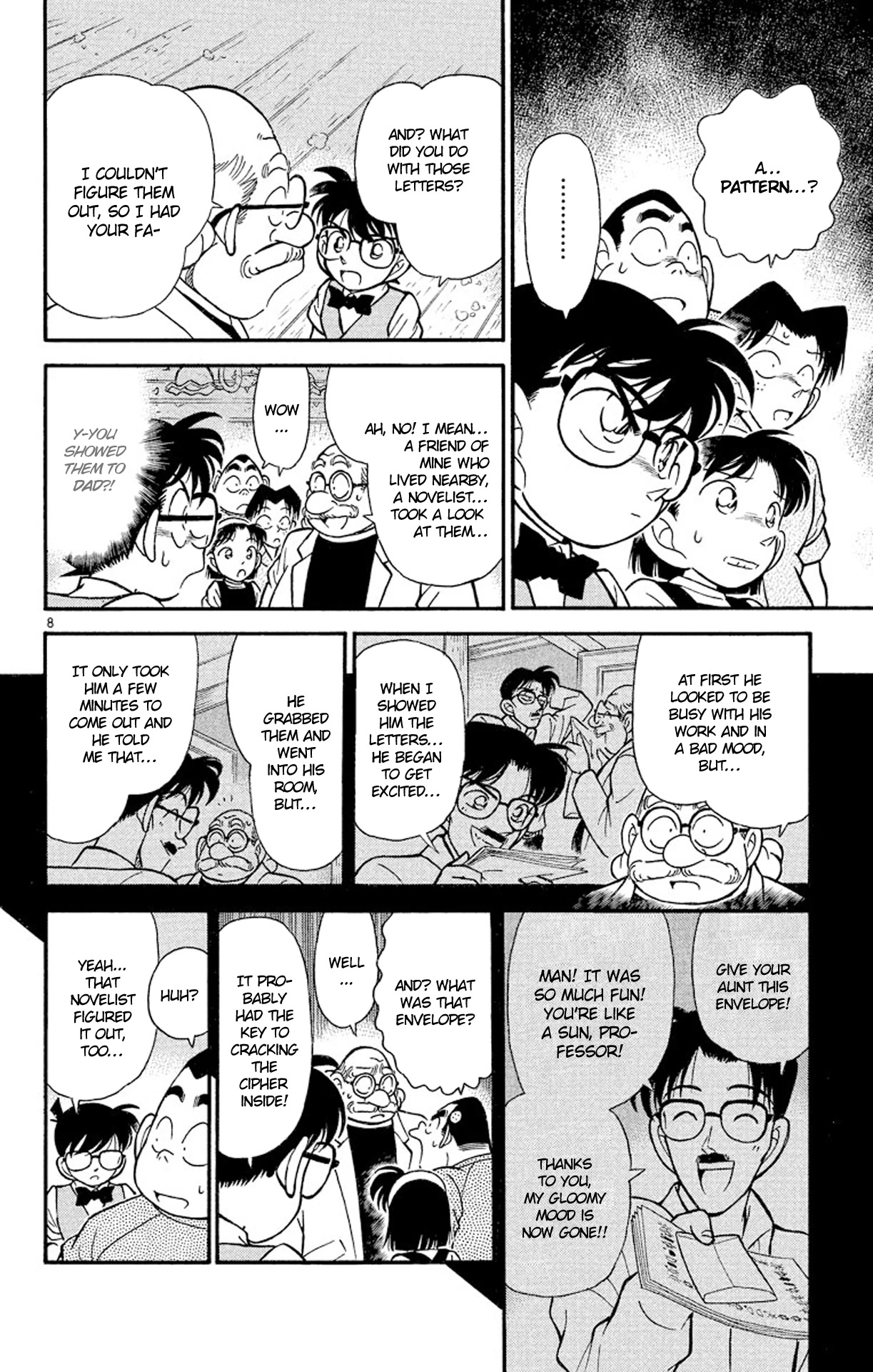 Detective Conan Chapter 112 page 9 - Chapter 112: The Black Sun