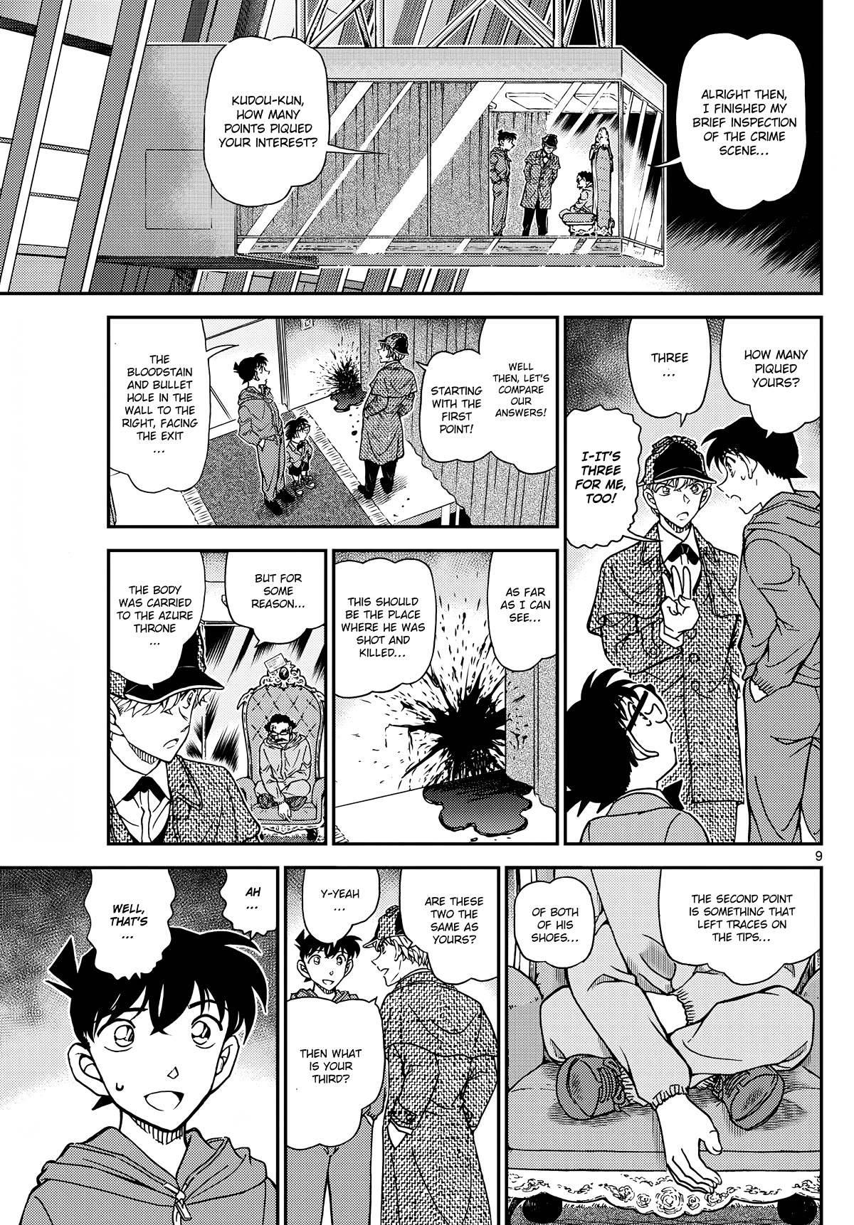 Detective Conan Chapter 1120 page 10 - Chapter 1120: The Stand-in
