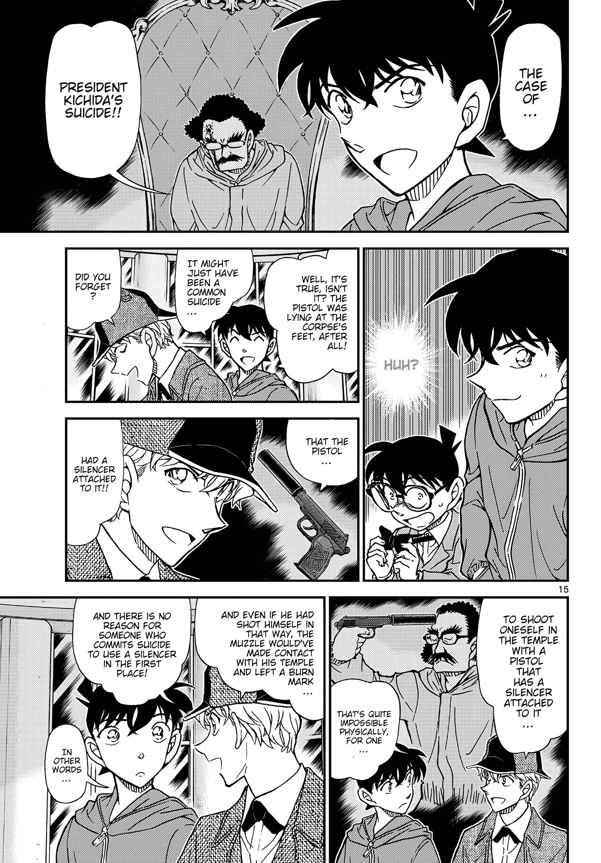 Detective Conan Chapter 1120 page 16 - Chapter 1120: The Stand-in