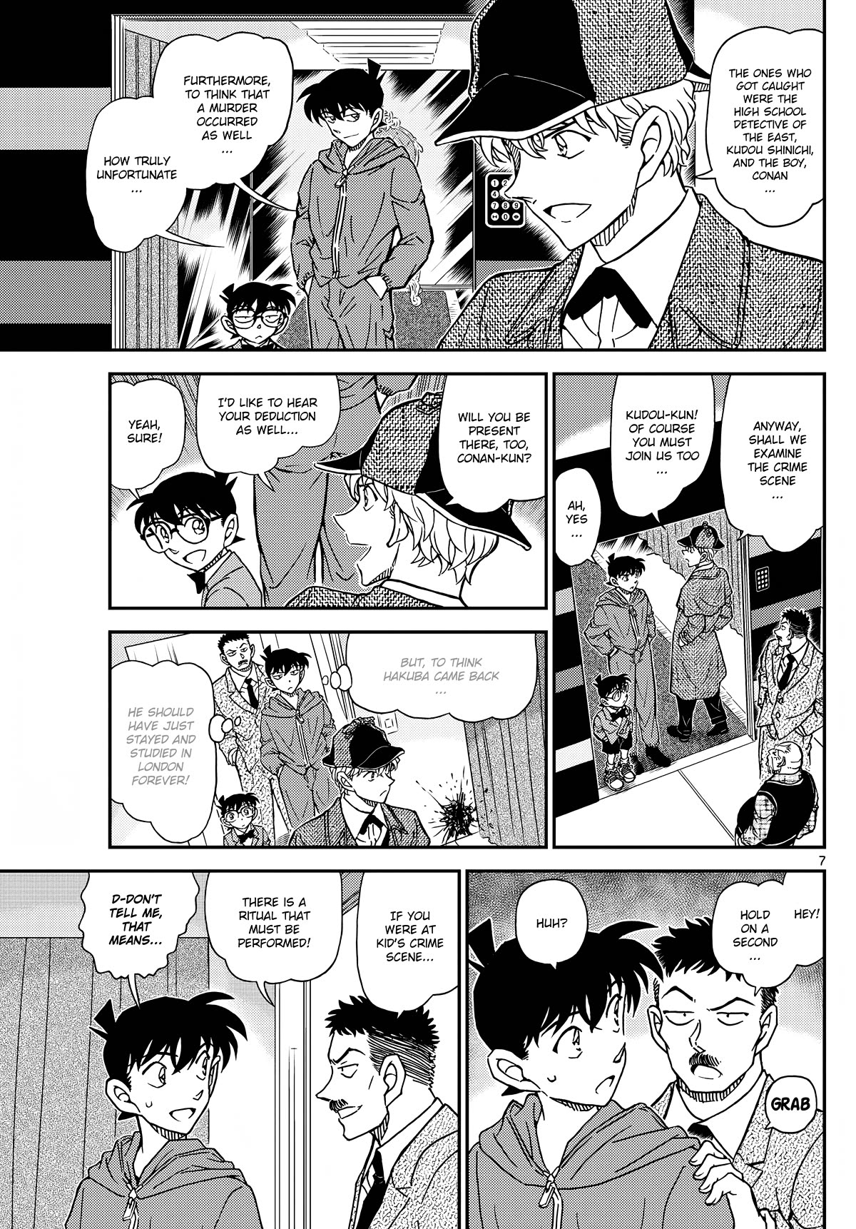 Detective Conan Chapter 1120 page 8 - Chapter 1120: The Stand-in
