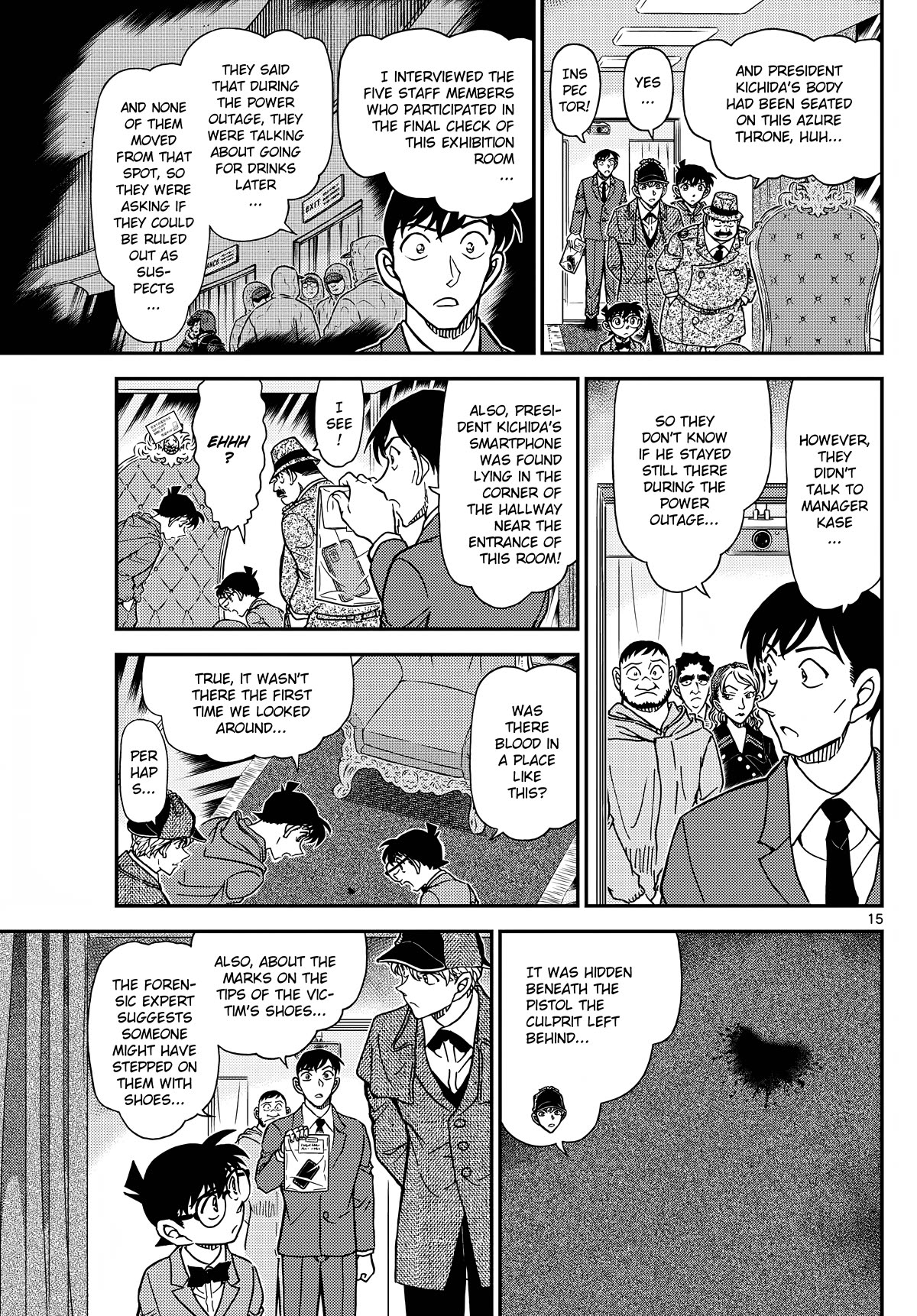 Detective Conan Chapter 1121 page 16 - Chapter 1121: The Proof