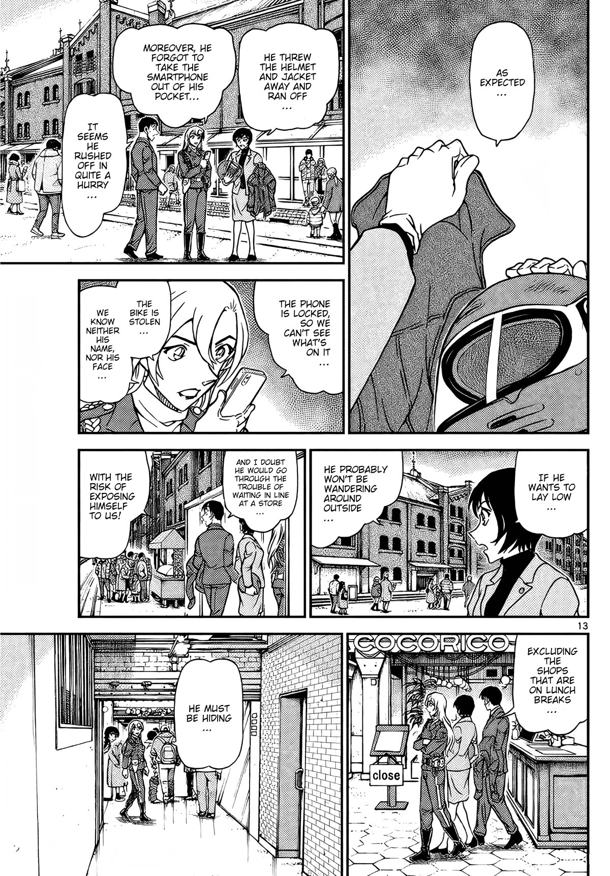 Detective Conan Chapter 1123 page 14 - Chapter 1123: The Vanished Kidnapper