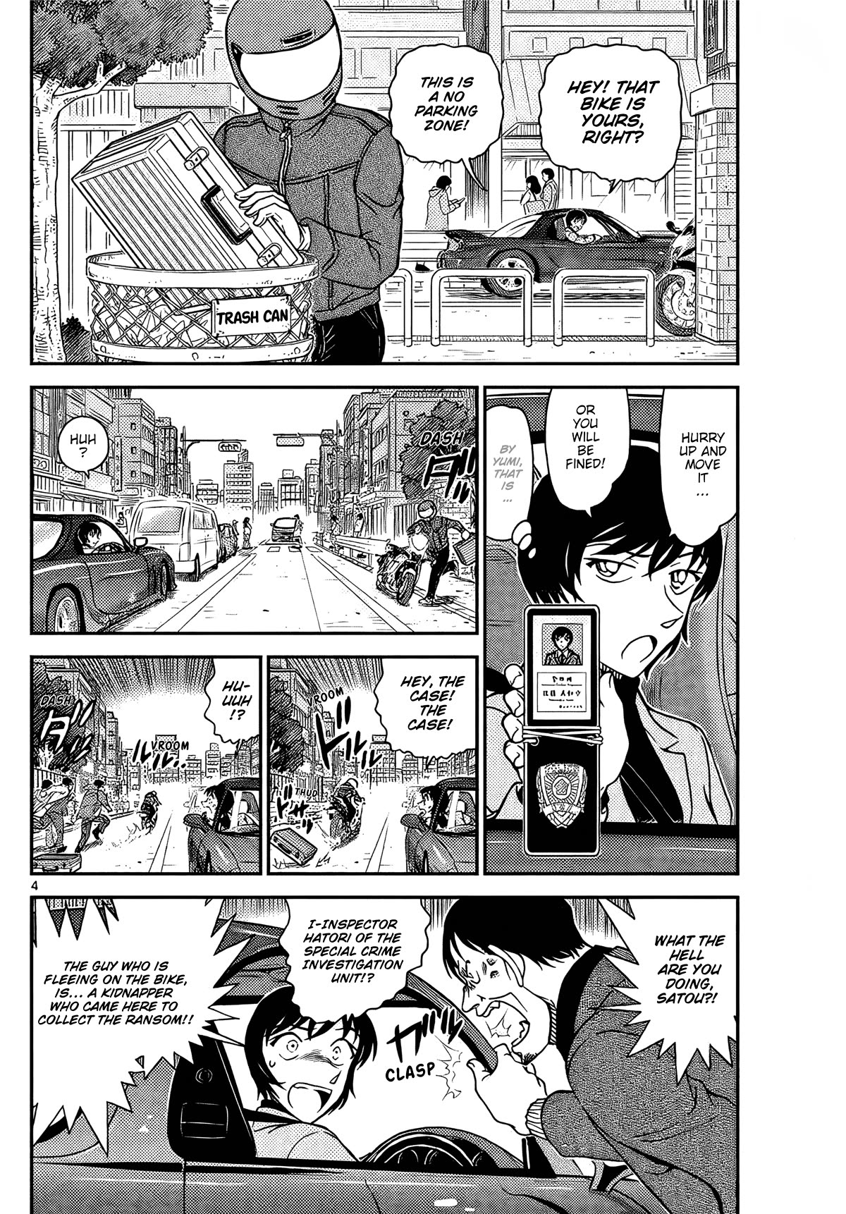 Detective Conan Chapter 1123 page 5 - Chapter 1123: The Vanished Kidnapper