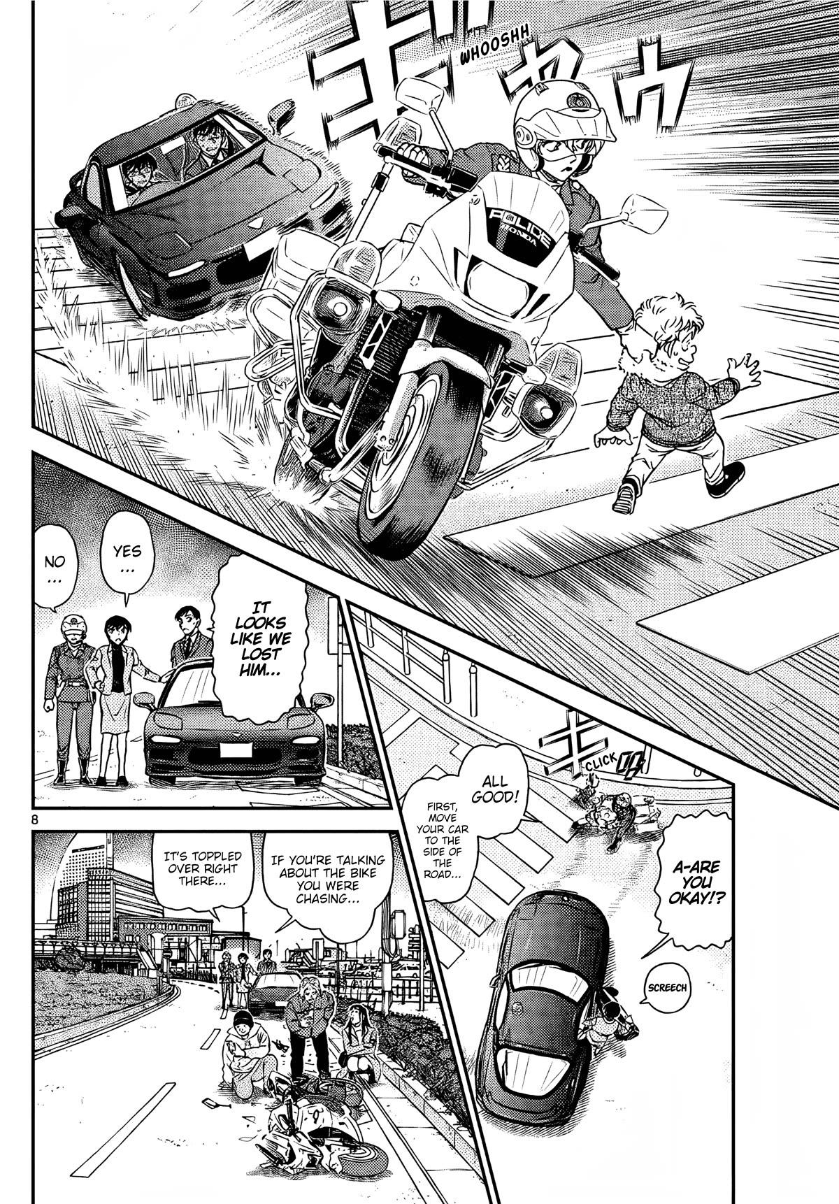 Detective Conan Chapter 1123 page 9 - Chapter 1123: The Vanished Kidnapper