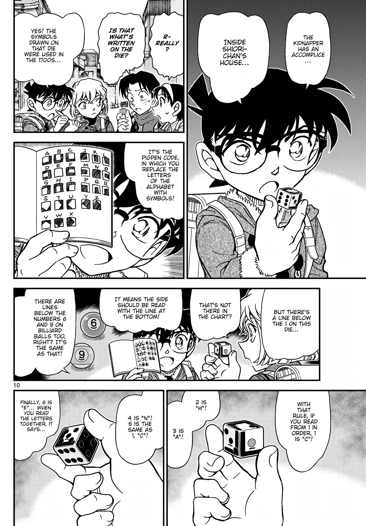 Detective Conan Chapter 1124 page 10 - Chapter 1124: The Strange Dice
