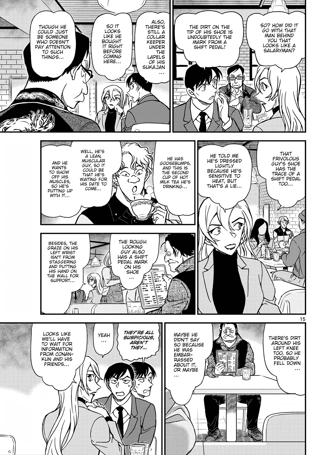 Detective Conan Chapter 1124 page 15 - Chapter 1124: The Strange Dice