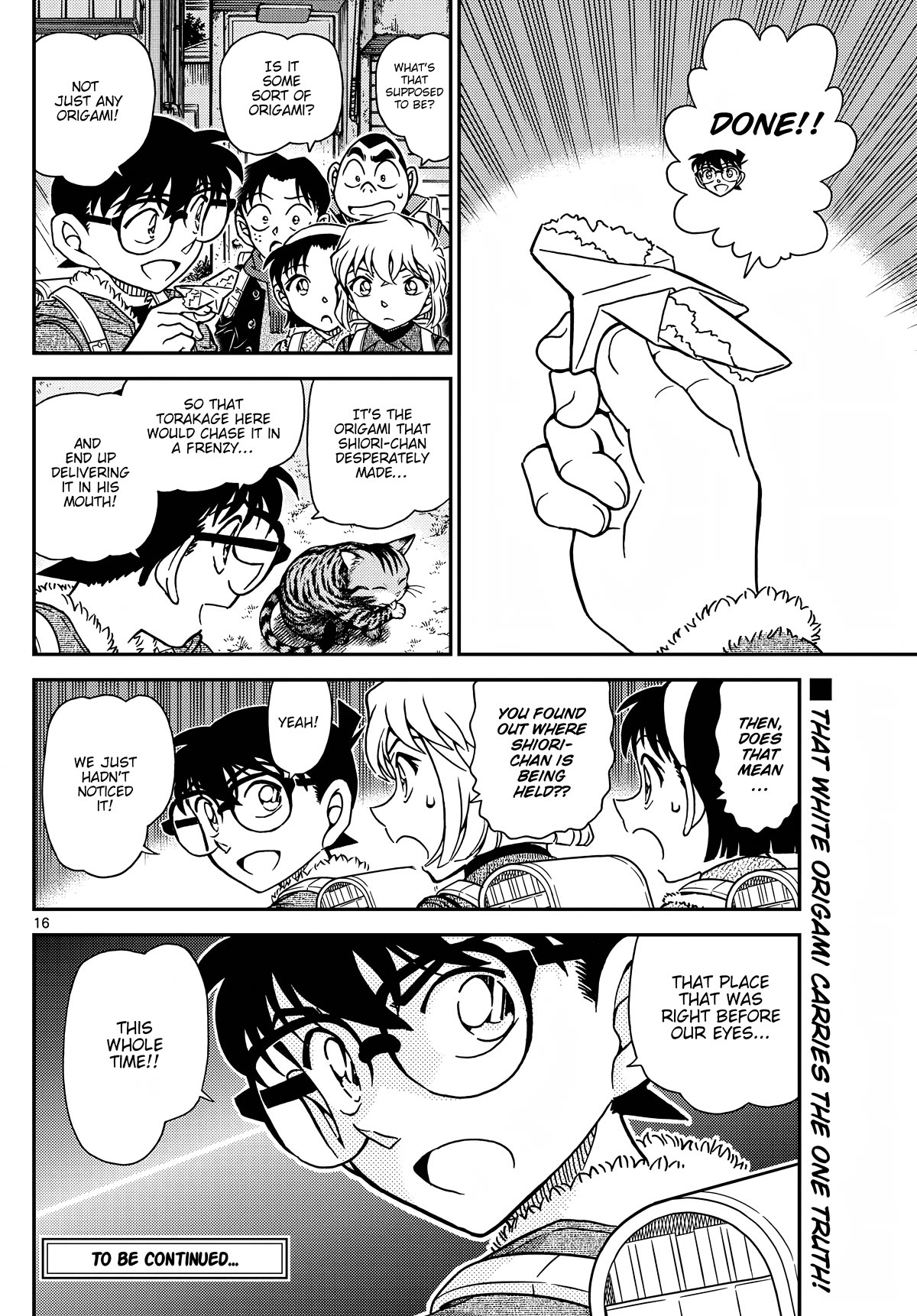 Detective Conan Chapter 1124 page 16 - Chapter 1124: The Strange Dice
