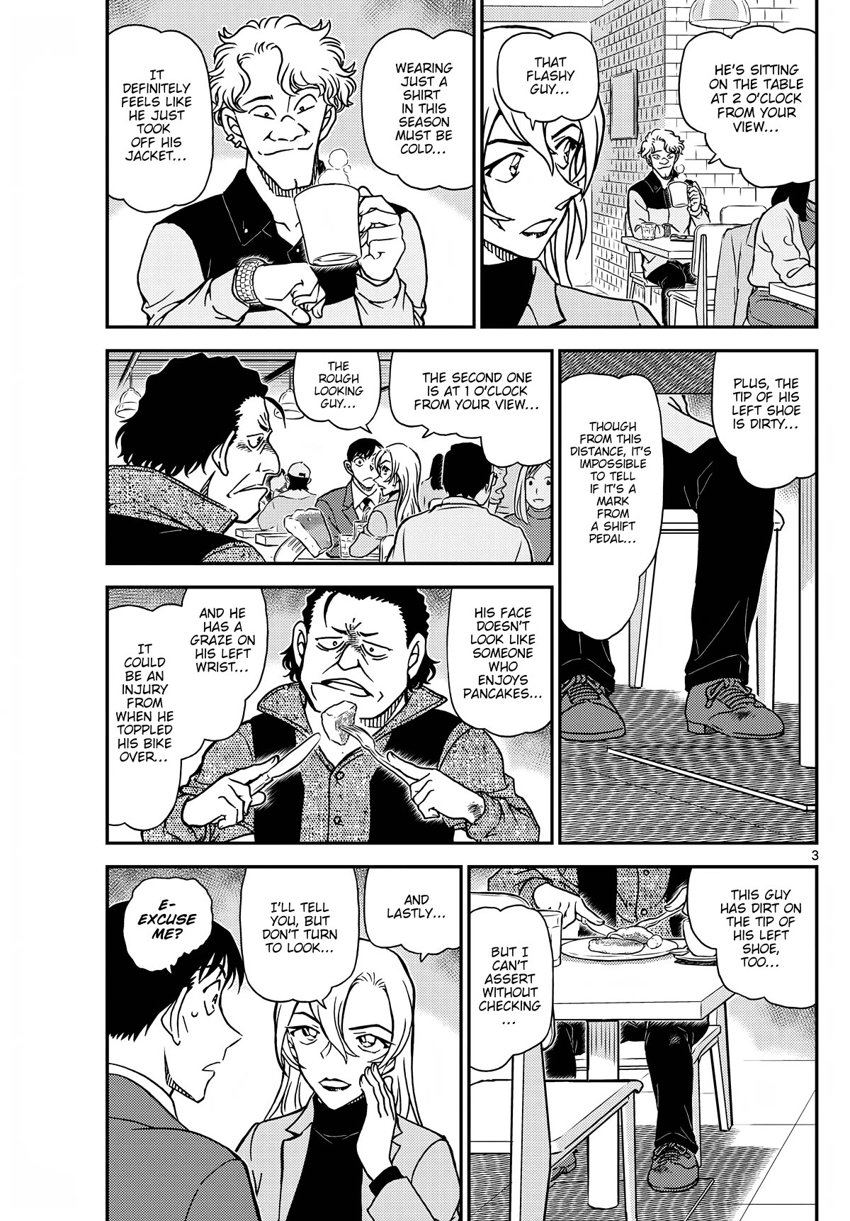 Detective Conan Chapter 1124 page 3 - Chapter 1124: The Strange Dice