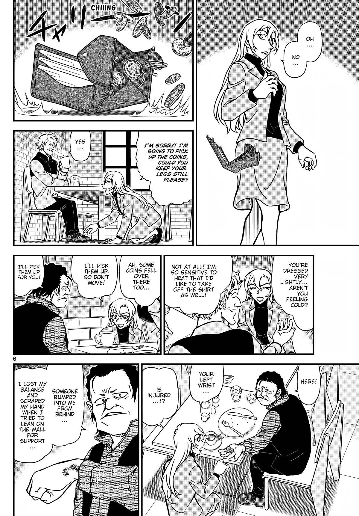 Detective Conan Chapter 1124 page 6 - Chapter 1124: The Strange Dice