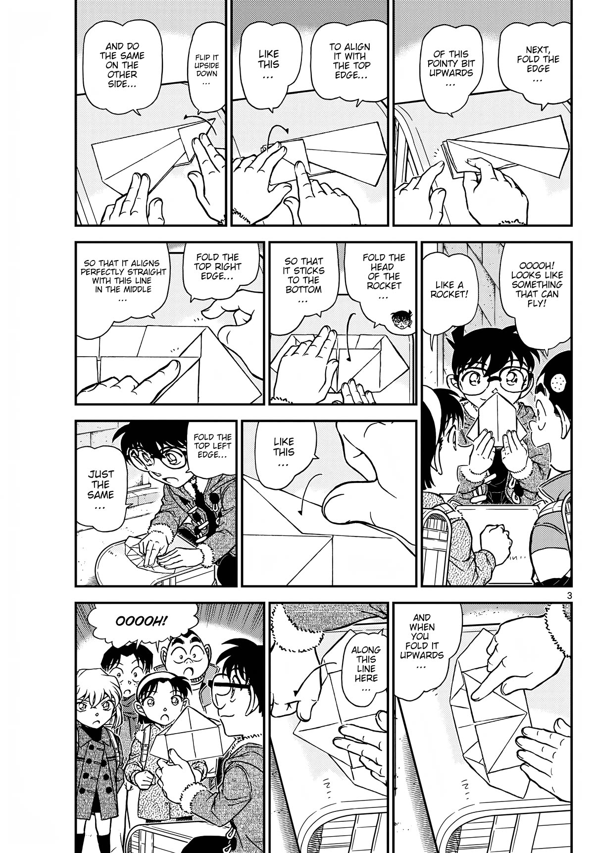 Detective Conan Chapter 1125 page 3 - Chapter 1125: Two site operation
