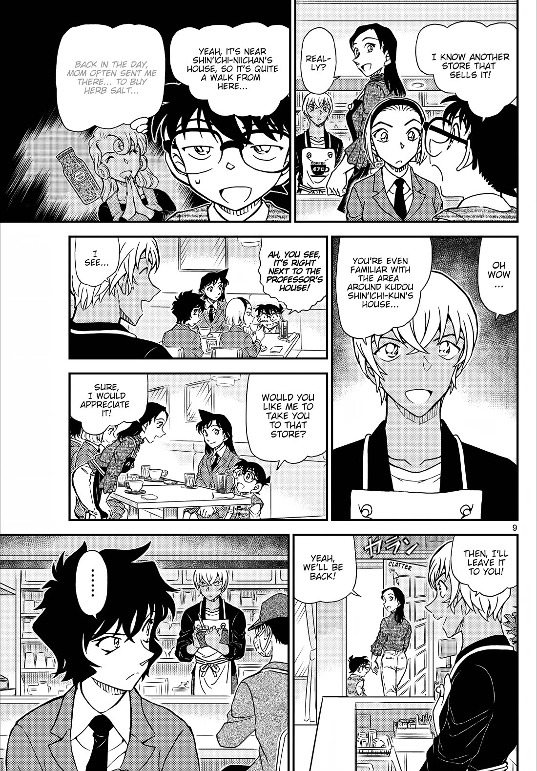 Detective Conan Chapter 1126 page 10 - Chapter 1126: A Strange Customer