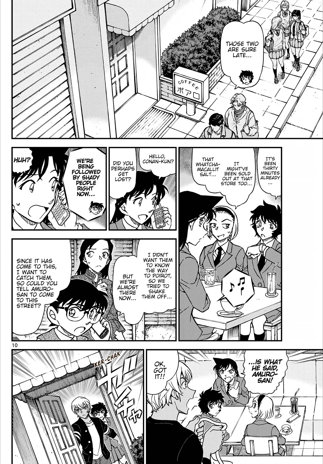 Detective Conan Chapter 1126 page 11 - Chapter 1126: A Strange Customer