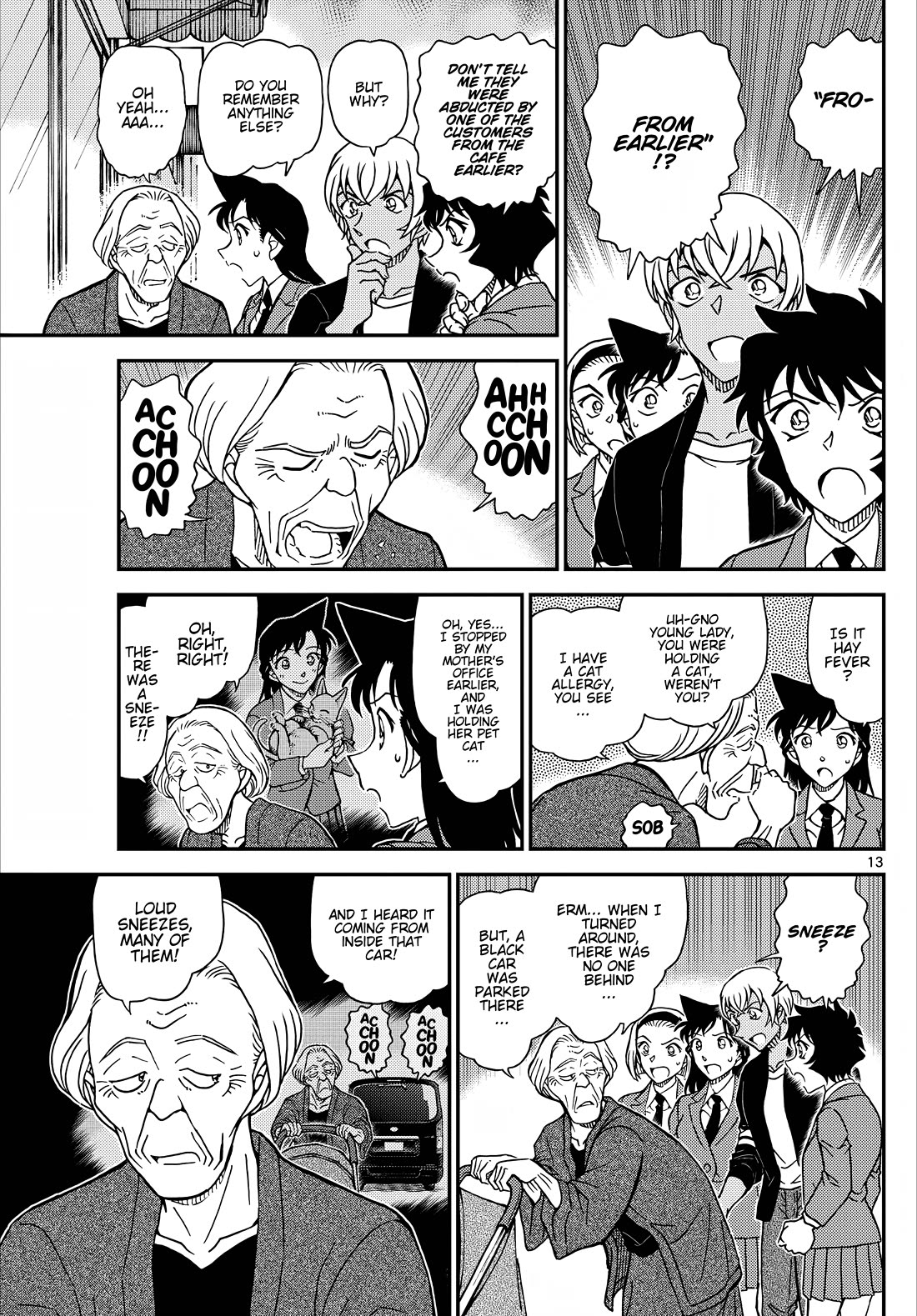 Detective Conan Chapter 1126 page 14 - Chapter 1126: A Strange Customer