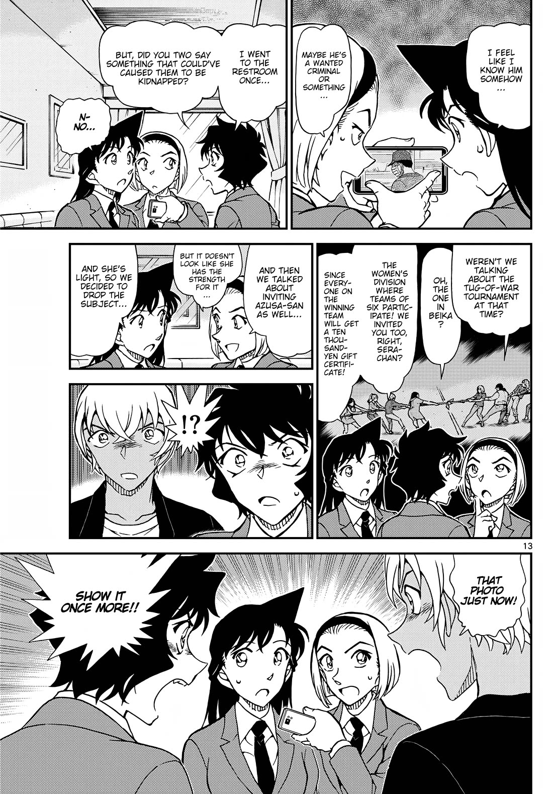 Detective Conan Chapter 1127 page 14 - Chapter 1127: The Time Limit Is Midnight