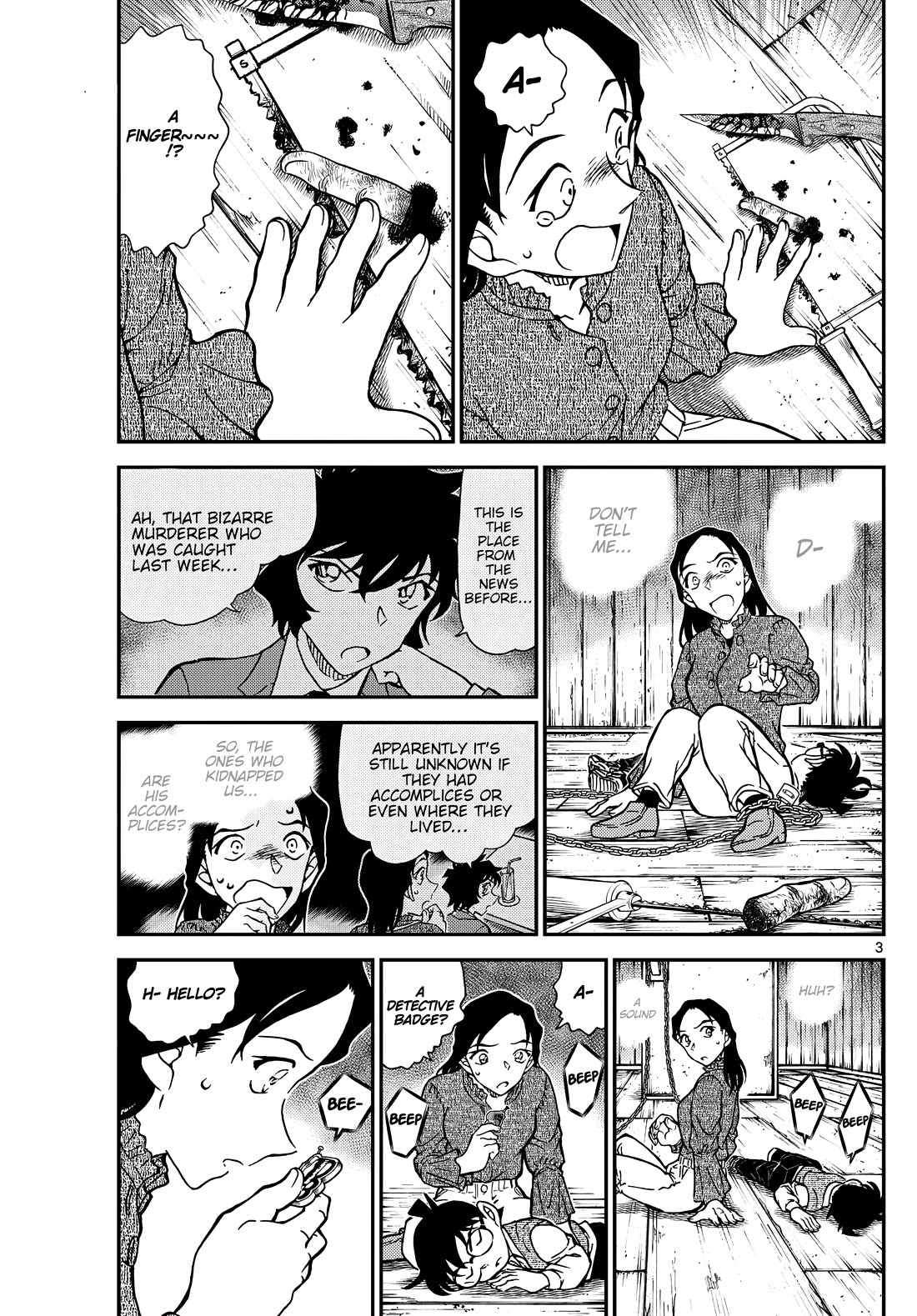 Detective Conan Chapter 1127 page 4 - Chapter 1127: The Time Limit Is Midnight