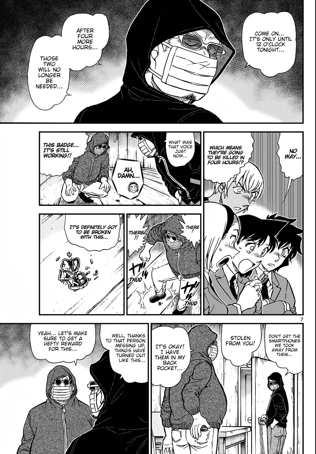 Detective Conan Chapter 1127 page 8 - Chapter 1127: The Time Limit Is Midnight