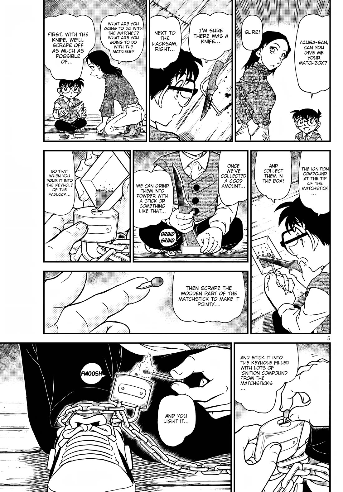 Detective Conan Chapter 1128 page 7 - Chapter 1128: The Trigger For Counterattack