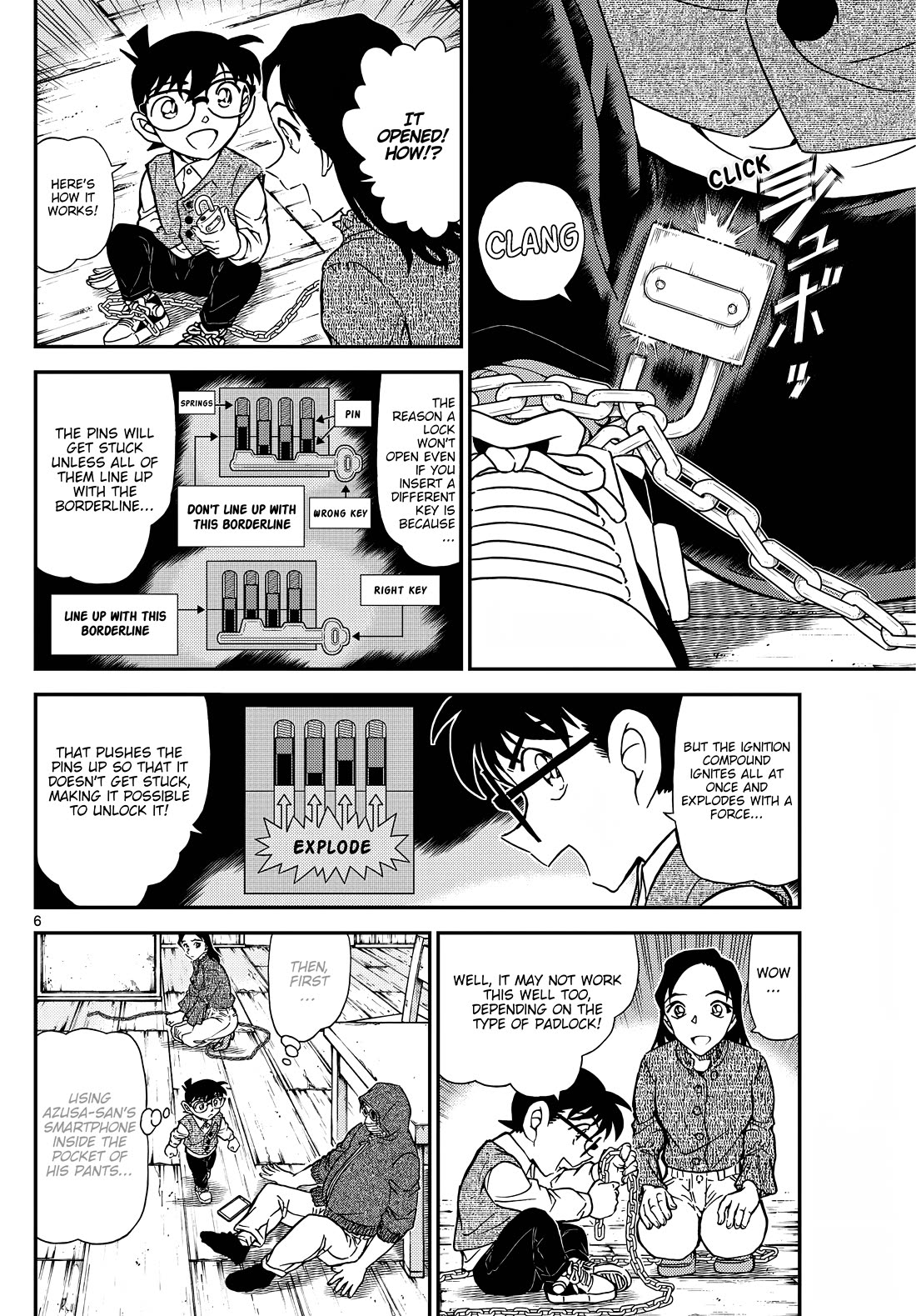 Detective Conan Chapter 1128 page 8 - Chapter 1128: The Trigger For Counterattack
