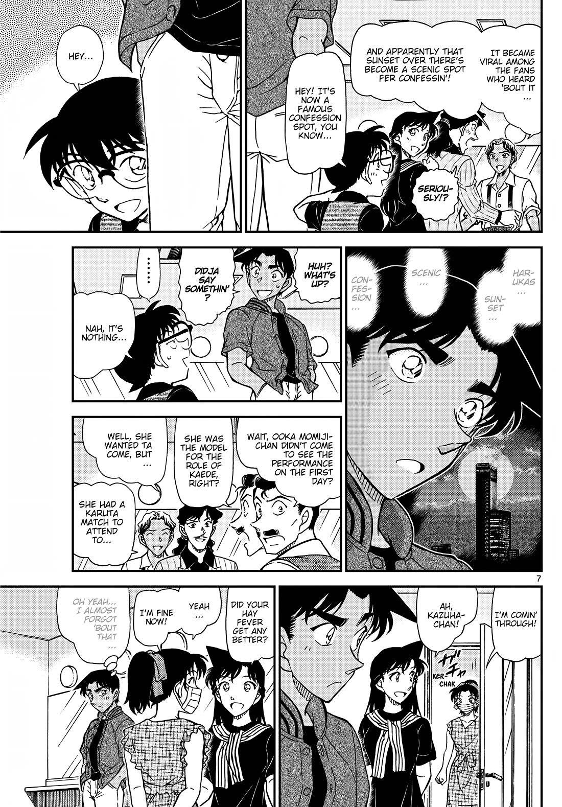 Detective Conan Chapter 1129 page 8 - Chapter 1129: The Crimson Curtain Opens
