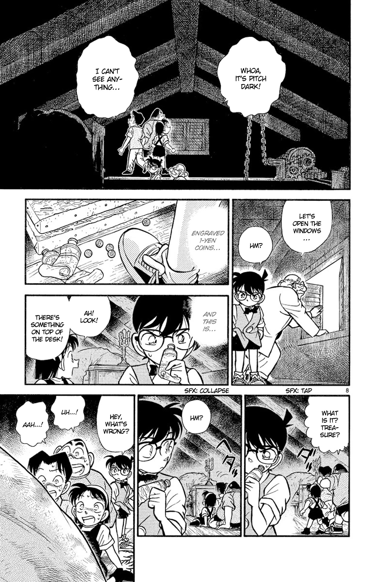 Detective Conan Chapter 113 page 10 - Chapter 113: The Identity of the Treasure