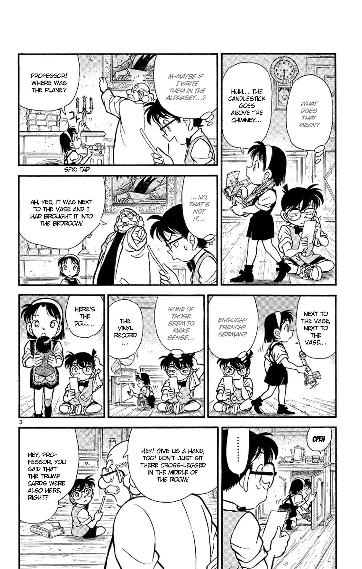 Detective Conan Chapter 113 page 5 - Chapter 113: The Identity of the Treasure