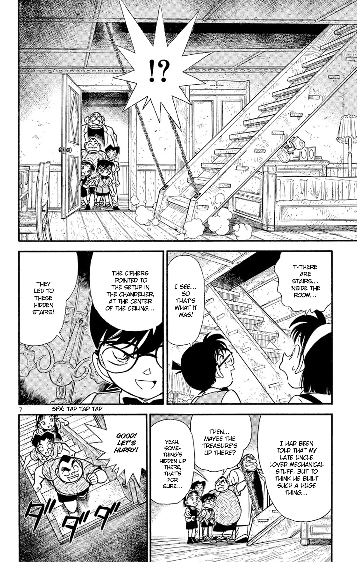Detective Conan Chapter 113 page 9 - Chapter 113: The Identity of the Treasure