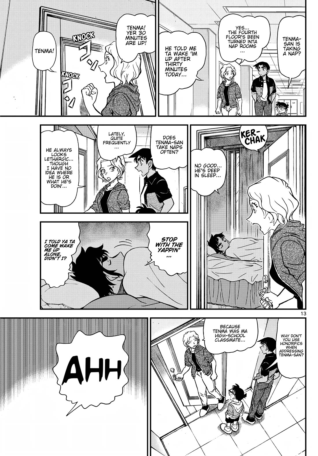 Detective Conan Chapter 1130 page 13 - Chapter 1130: The First Day in Gardenia Hue