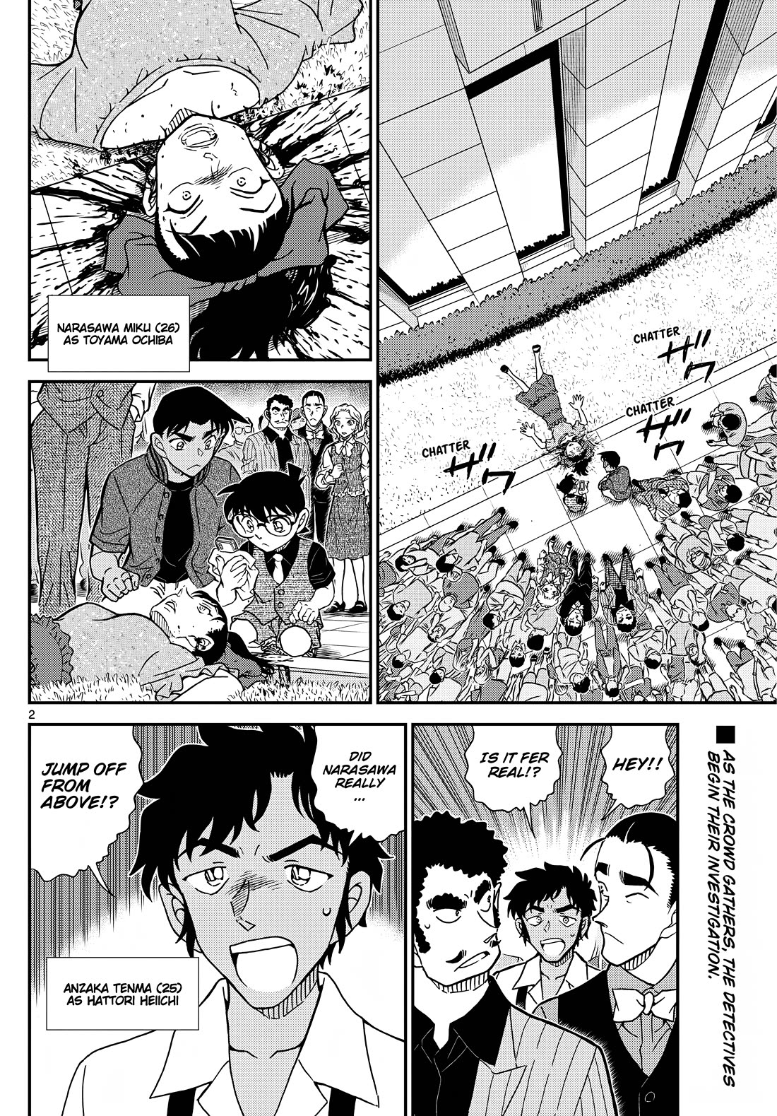 Detective Conan Chapter 1130 page 2 - Chapter 1130: The First Day in Gardenia Hue