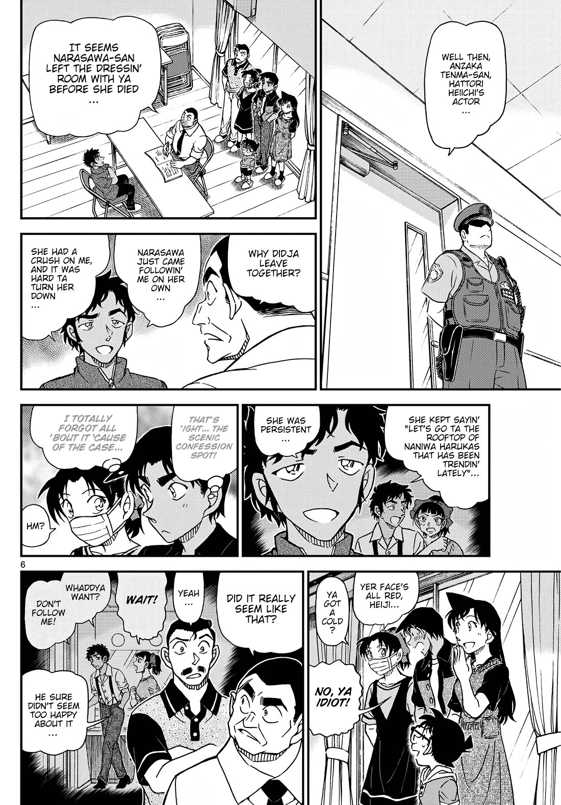 Detective Conan Chapter 1130 page 6 - Chapter 1130: The First Day in Gardenia Hue