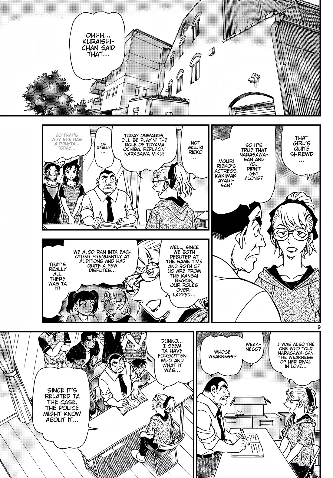 Detective Conan Chapter 1130 page 9 - Chapter 1130: The First Day in Gardenia Hue