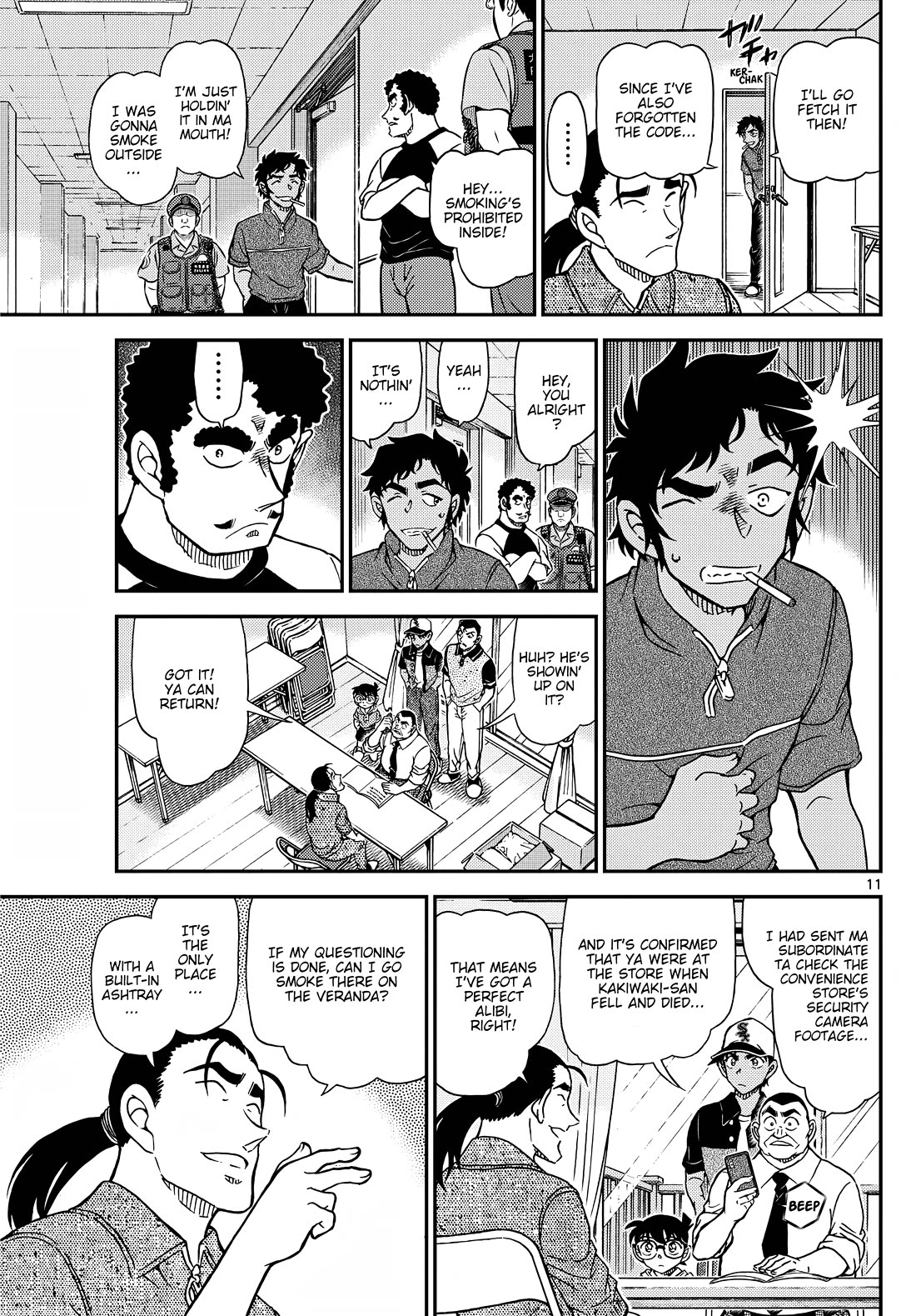 Detective Conan Chapter 1131 page 11 - Chapter 1131: The Lead-Coloured Middle Day