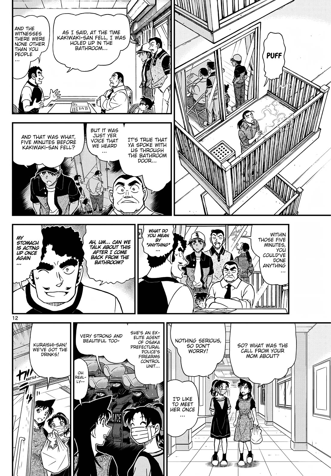 Detective Conan Chapter 1131 page 12 - Chapter 1131: The Lead-Coloured Middle Day