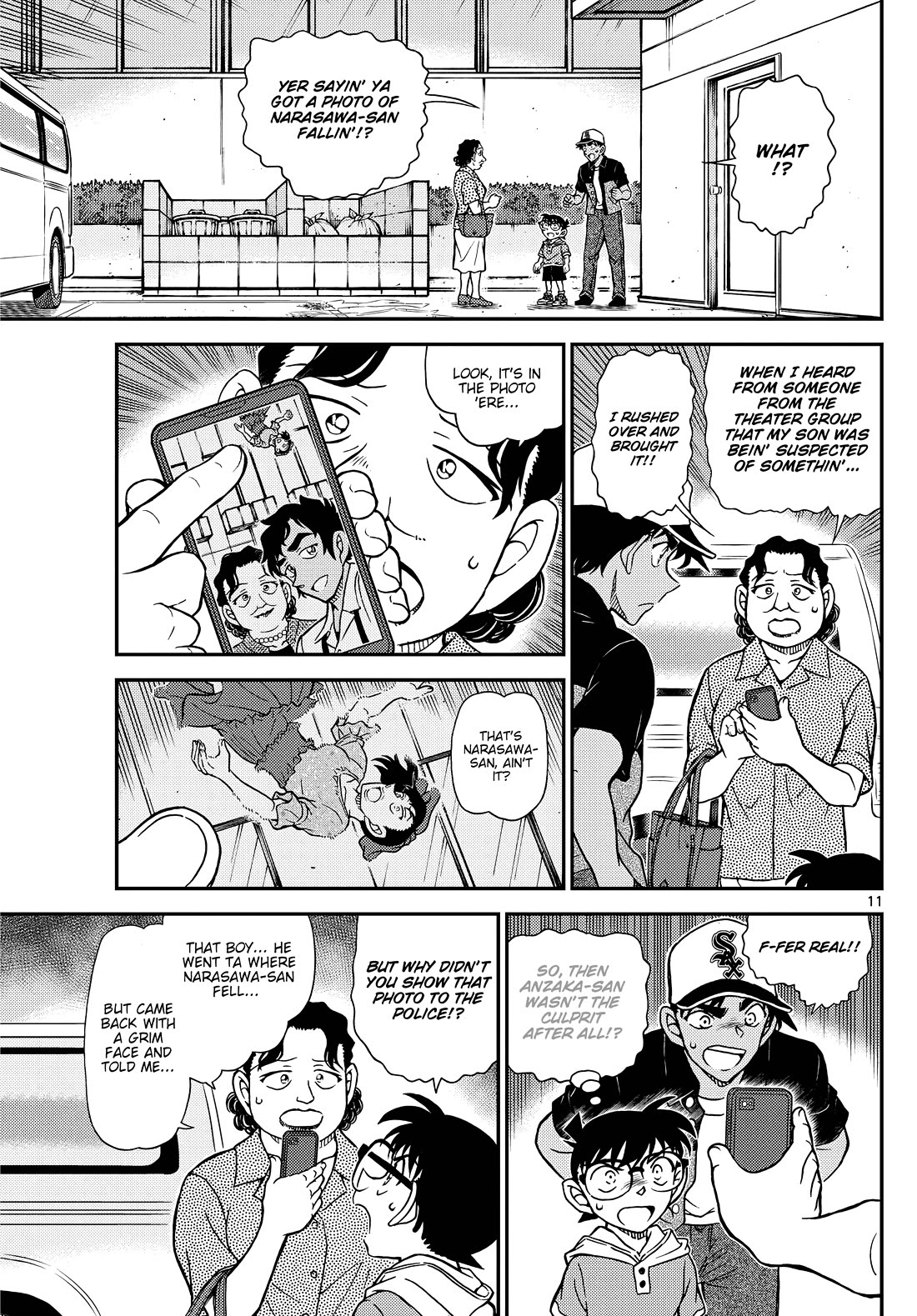 Detective Conan Chapter 1132 page 11 - Chapter 1132: The Diluted Ink-Coloured Penultimate Day