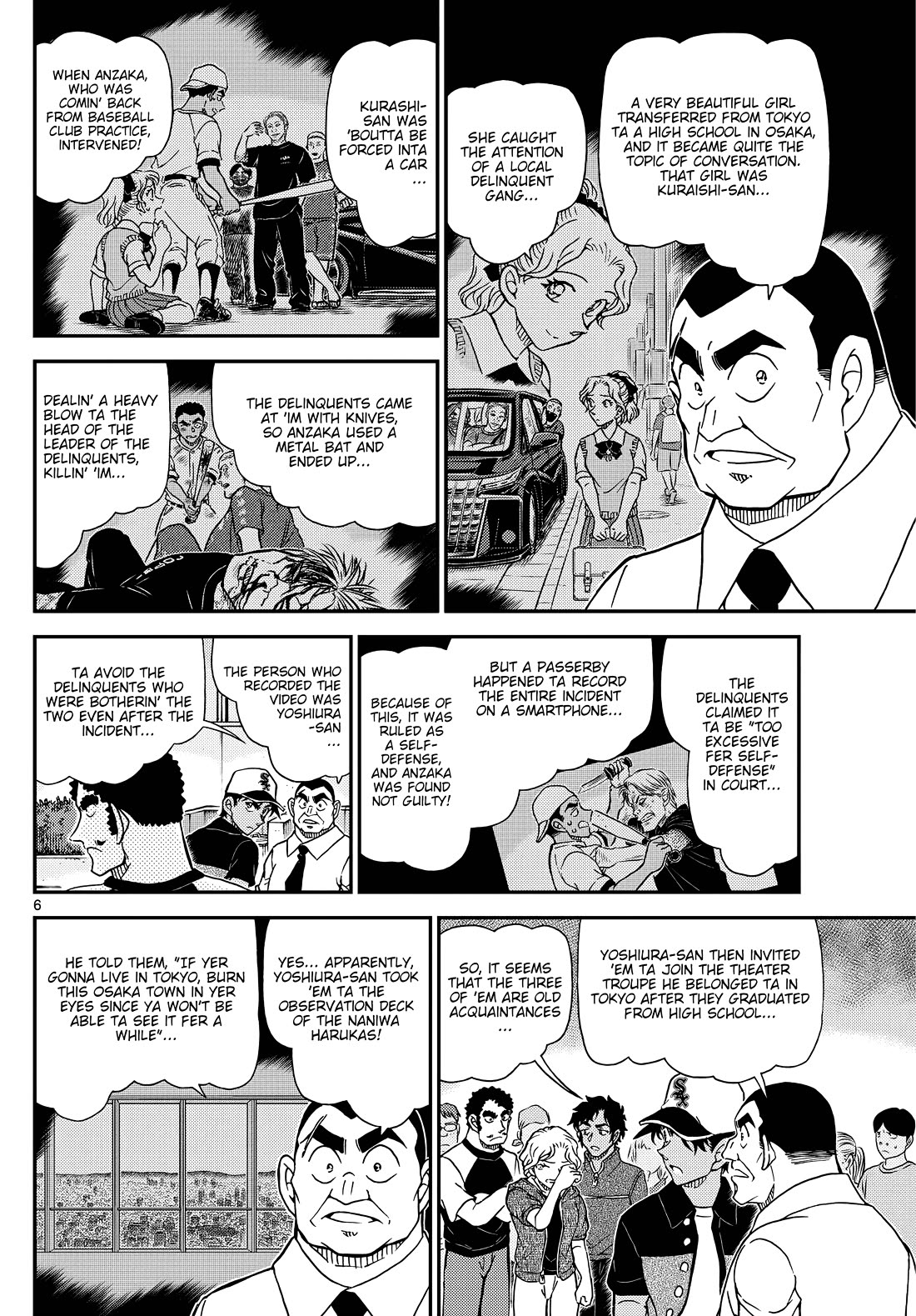 Detective Conan Chapter 1132 page 6 - Chapter 1132: The Diluted Ink-Coloured Penultimate Day