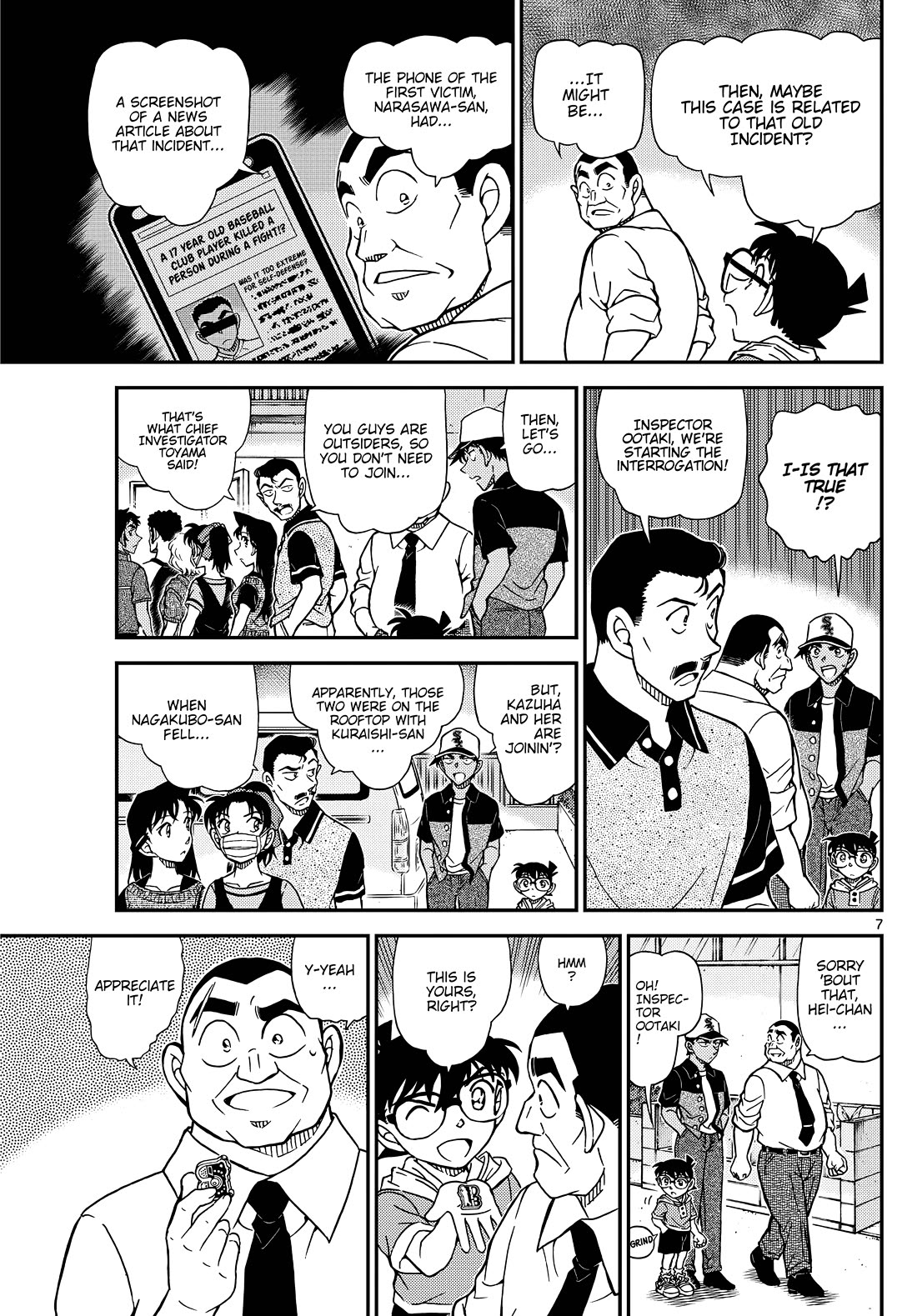 Detective Conan Chapter 1132 page 7 - Chapter 1132: The Diluted Ink-Coloured Penultimate Day