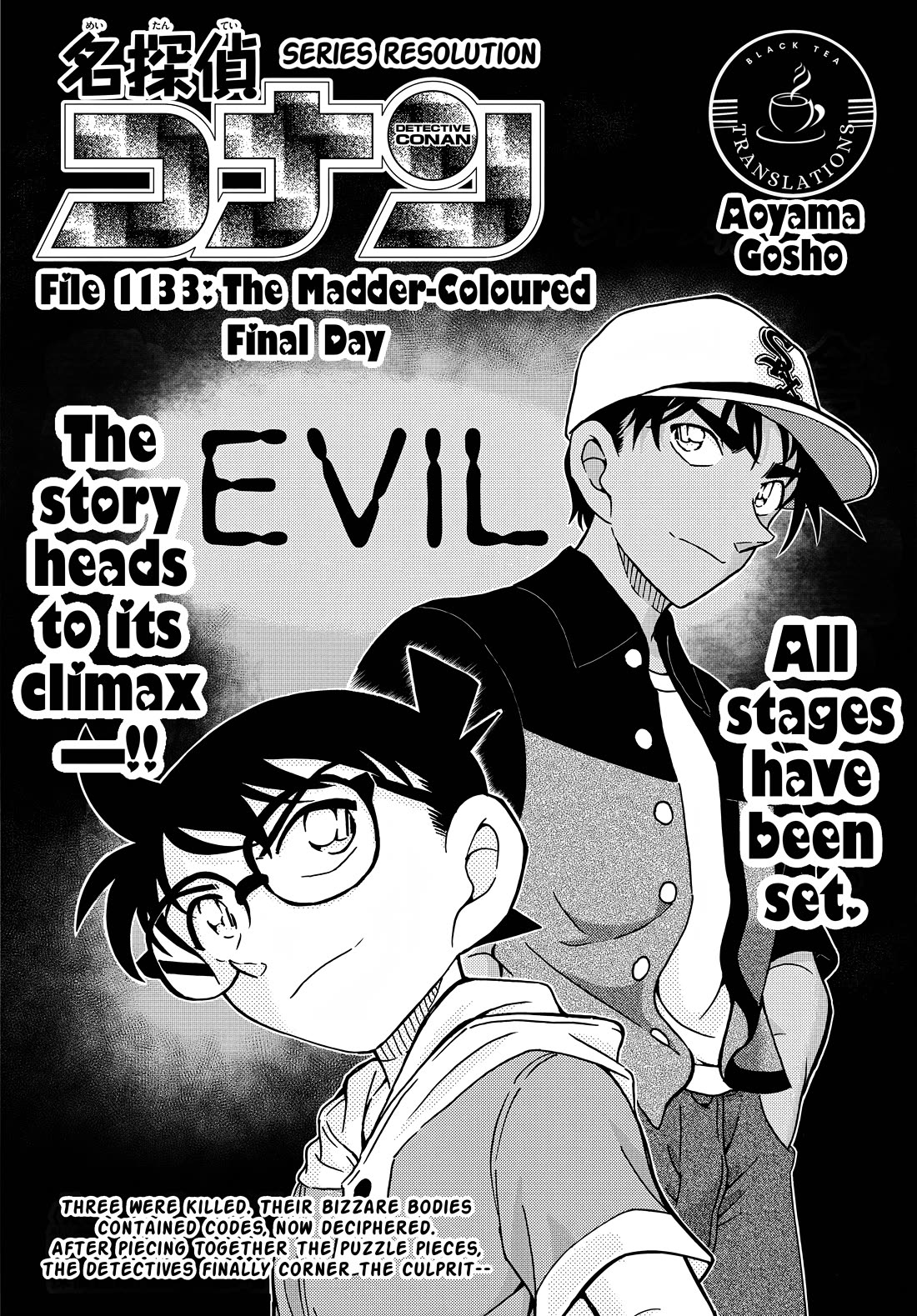 Detective Conan Chapter 1133 page 1 - Chapter 1133: The Madder-Coloured Final Day